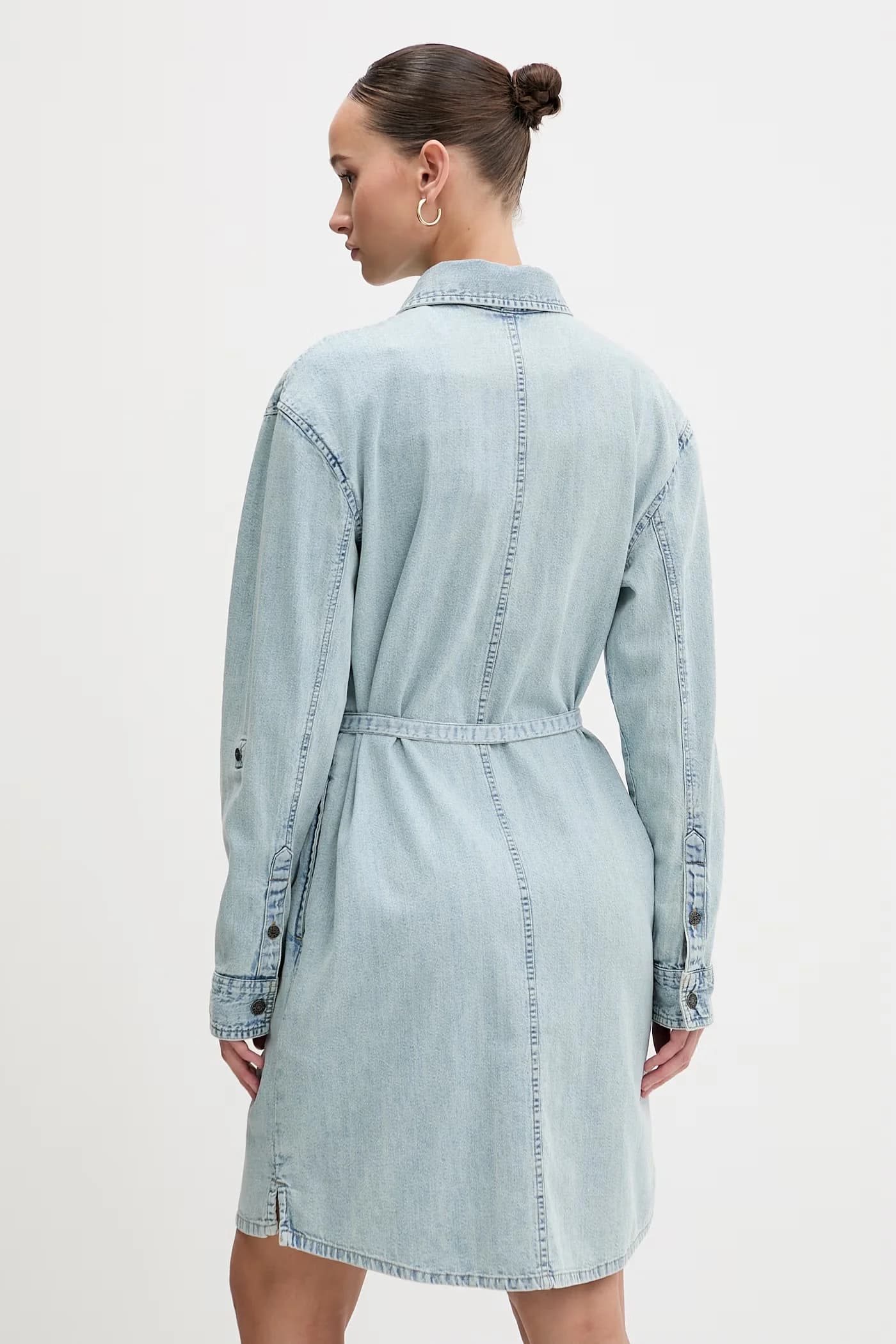 Джинсовое платье - фото 3