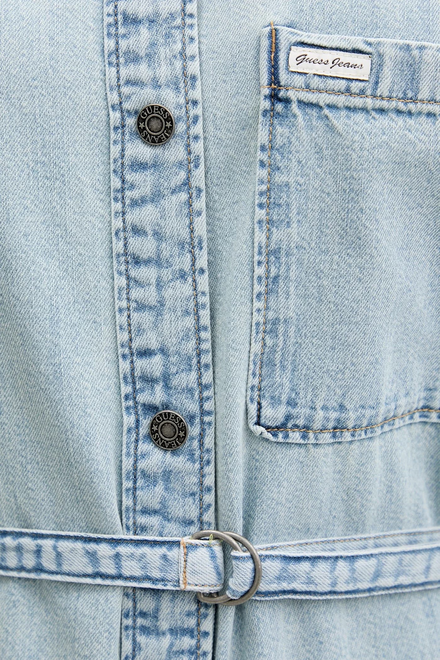 Джинсовое платье - фото 5