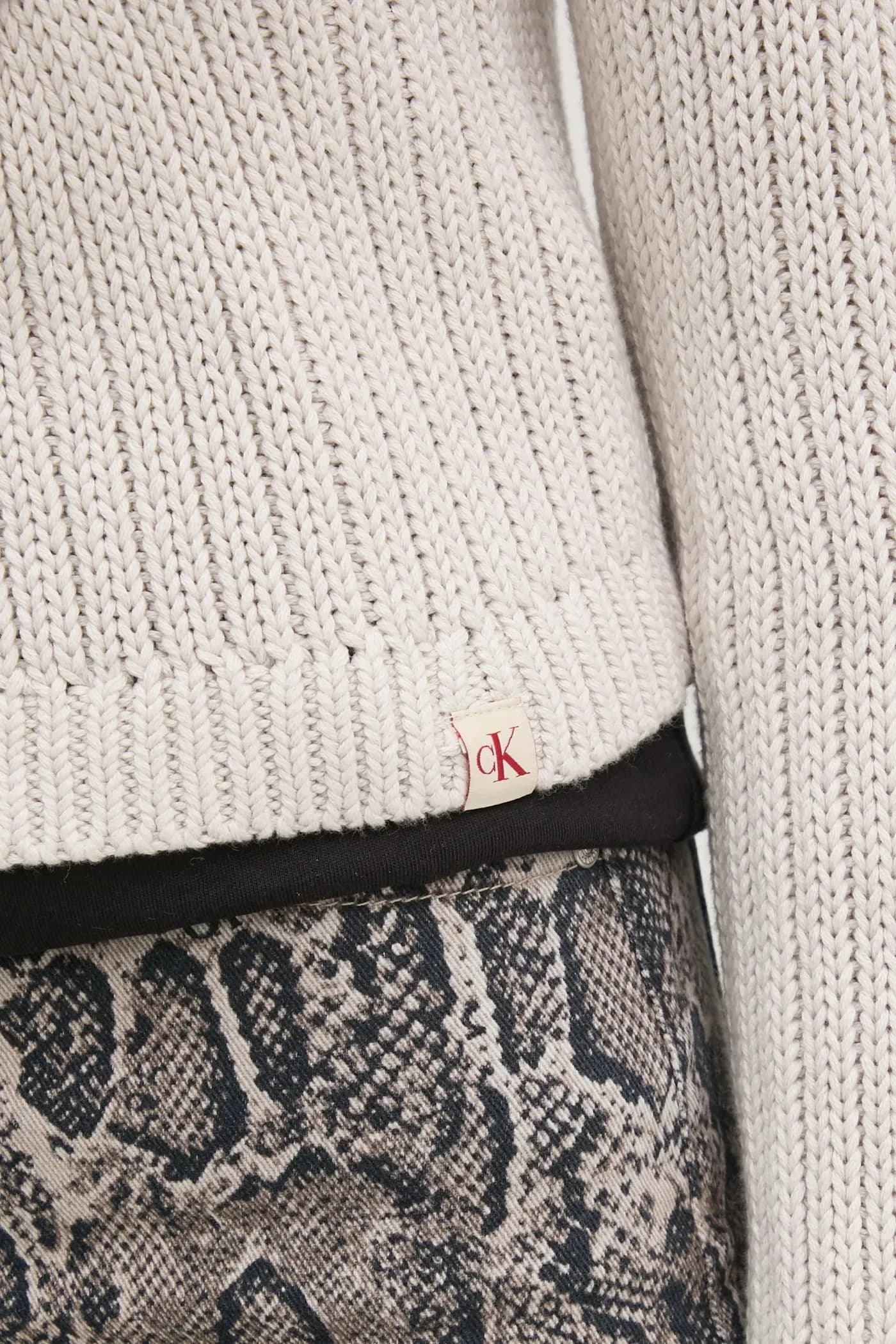 Хлопковый свитер - фото 5