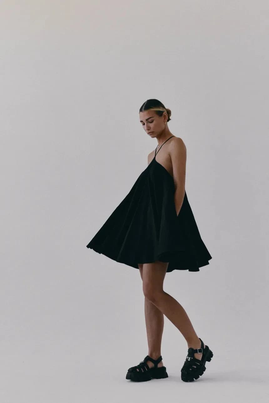 платье PLAINS из хлопка - фото 5