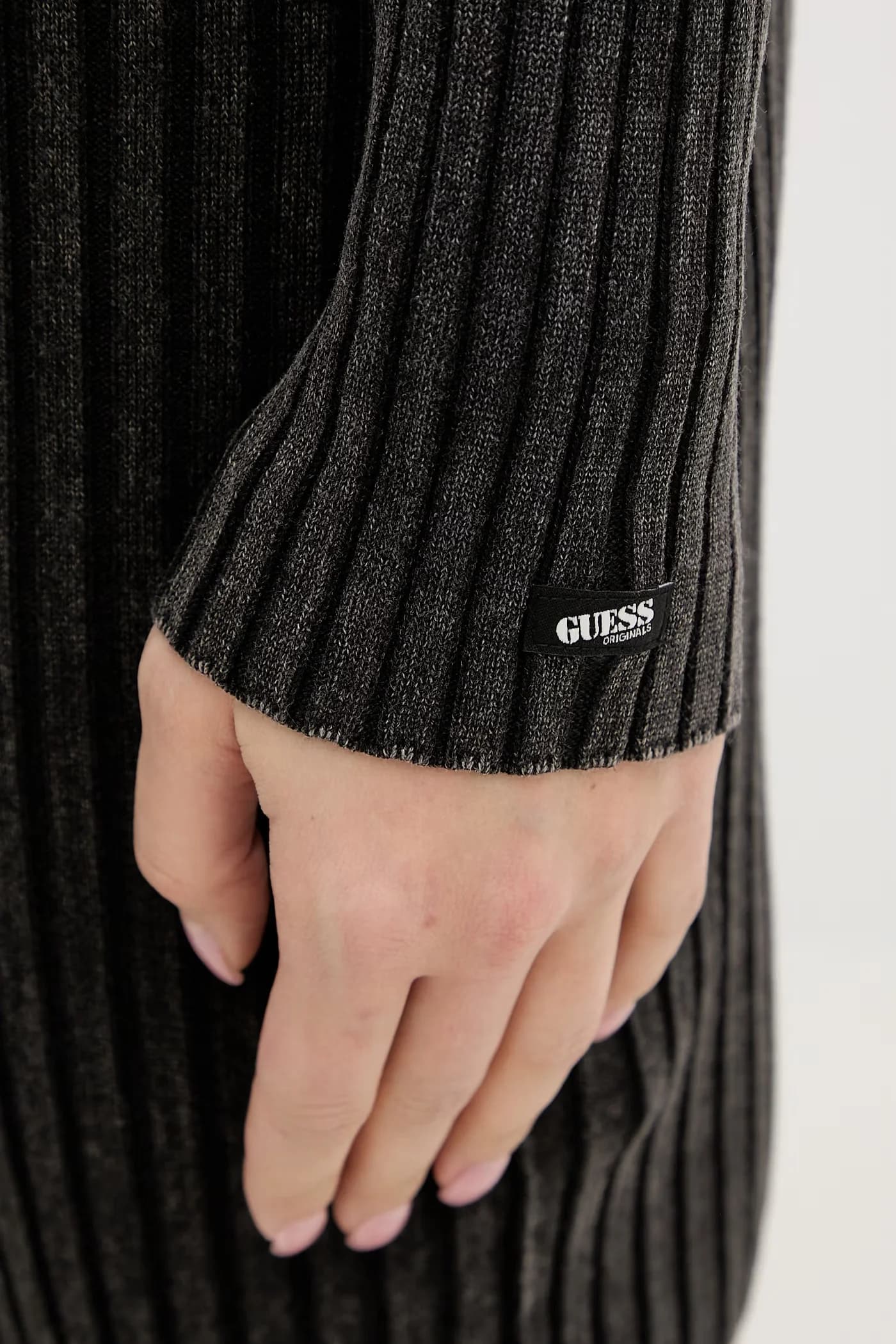 Платье из смесовой шерсти - фото 5