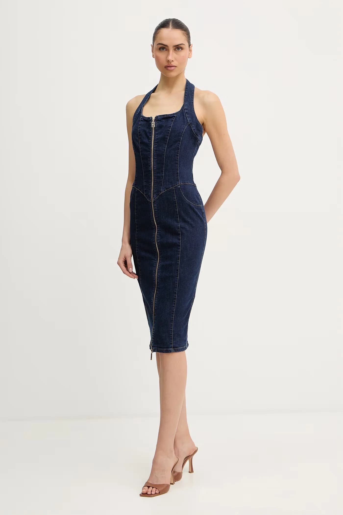 Джинсовое платье