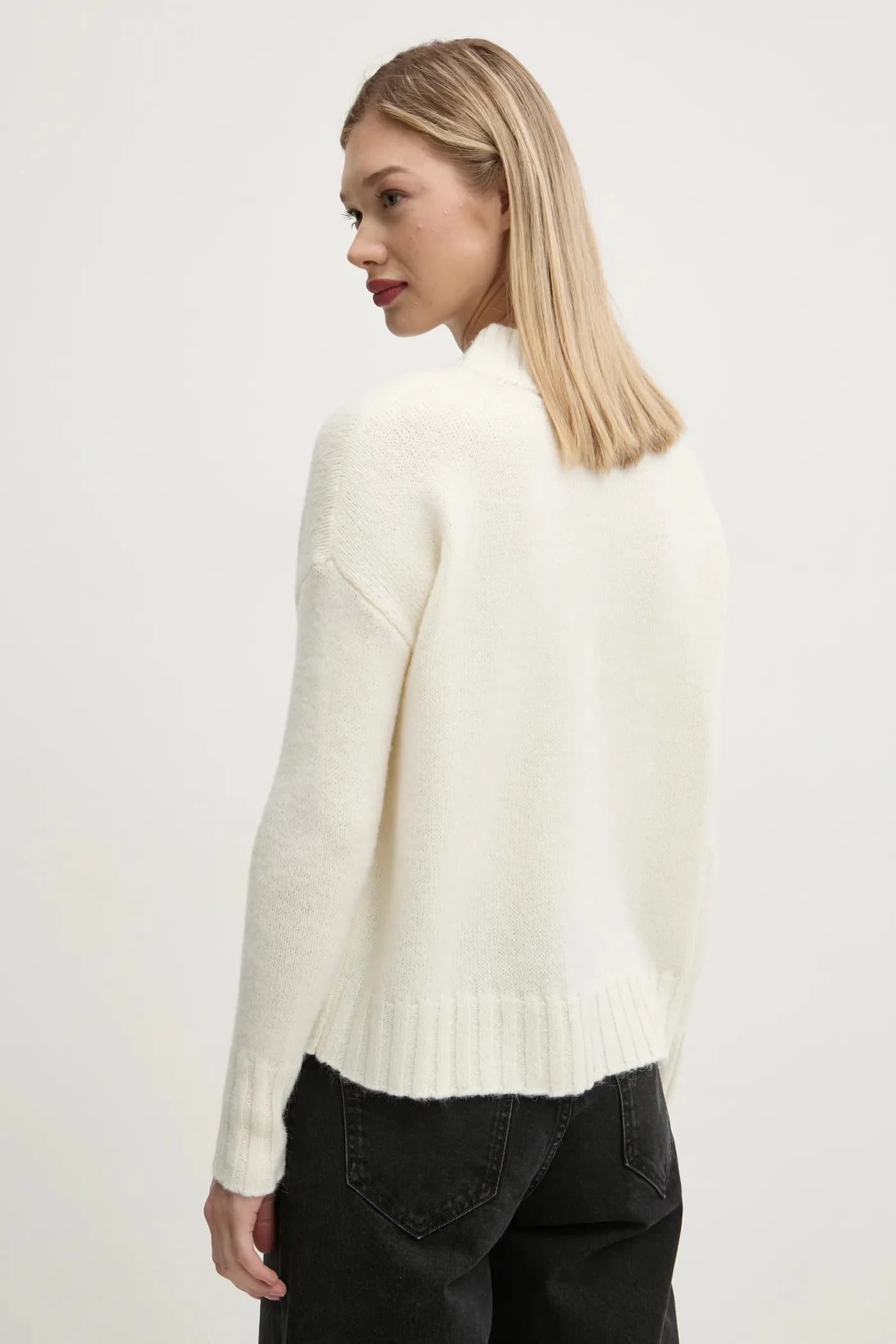 Свитер из смесовой шерсти - фото 3