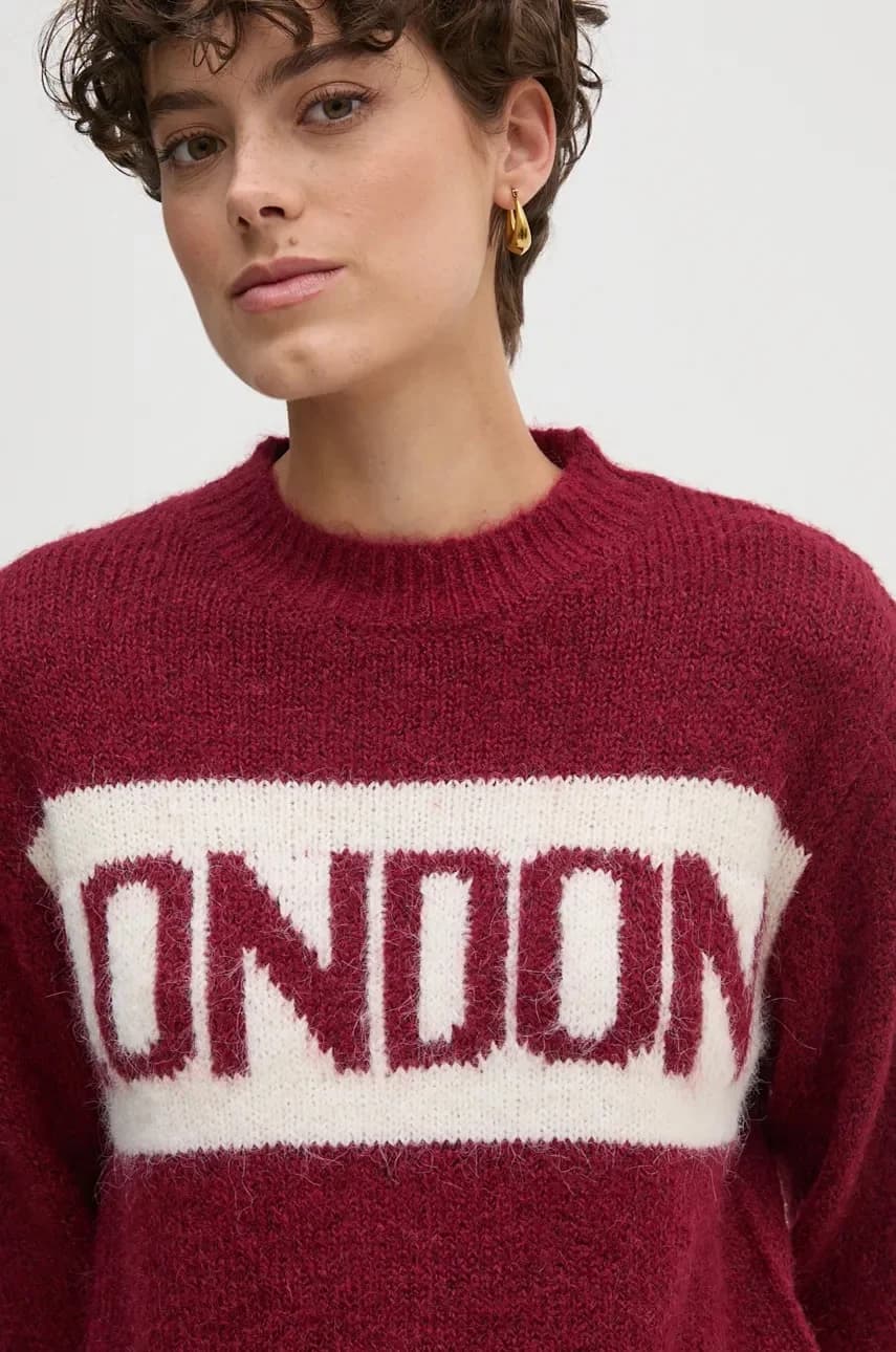 HILDA свитер из смесовой шерсти - фото 4