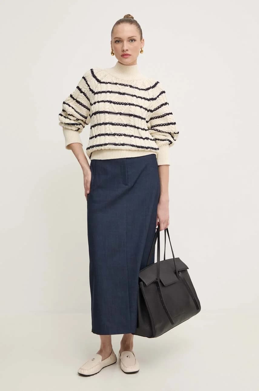 Свитер из смесовой шерсти - фото 2