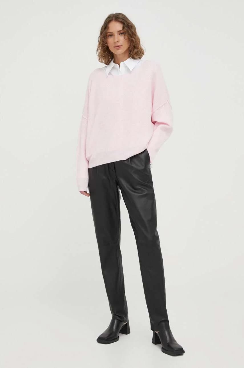 Свитер из смесовой шерсти - фото 2