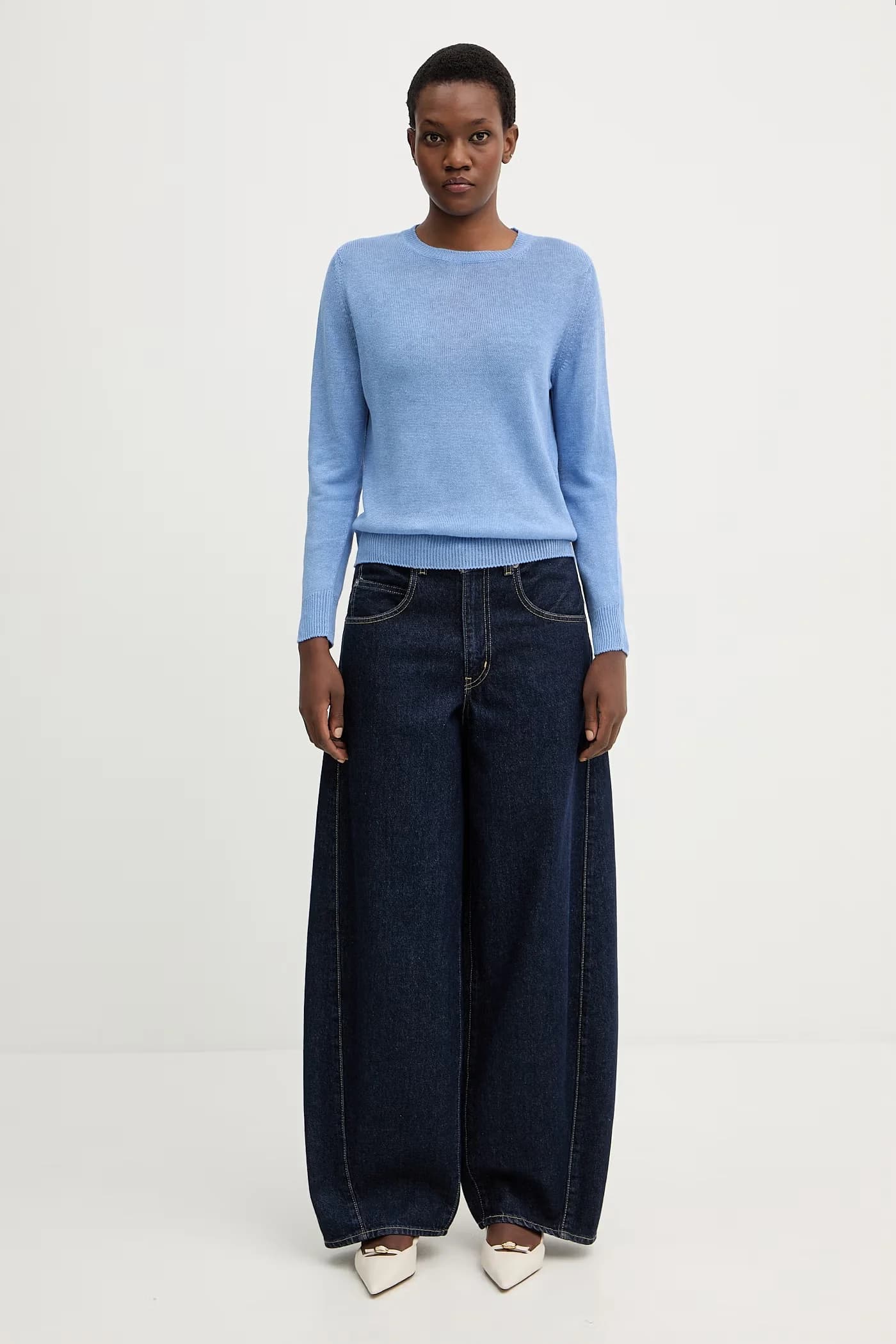 Льняной свитер ATZECO - фото 2