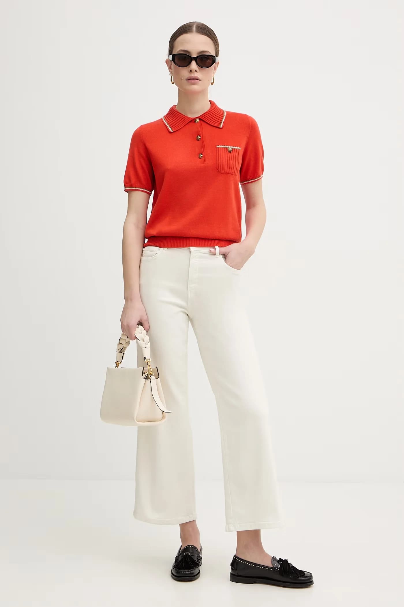 шерстяной свитер с миконией - фото 2