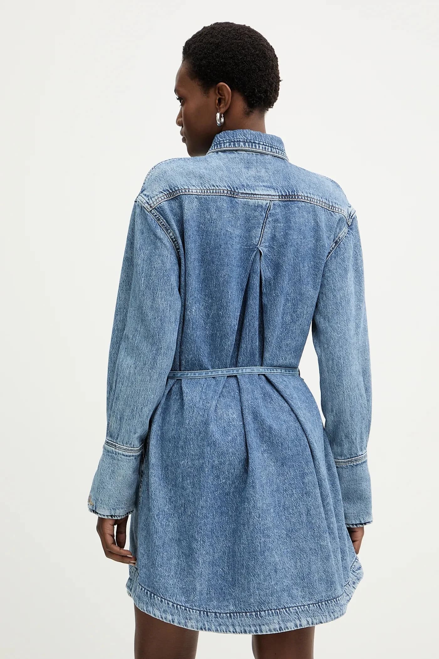 джинсовое платье C SHIRTDRESS - фото 3