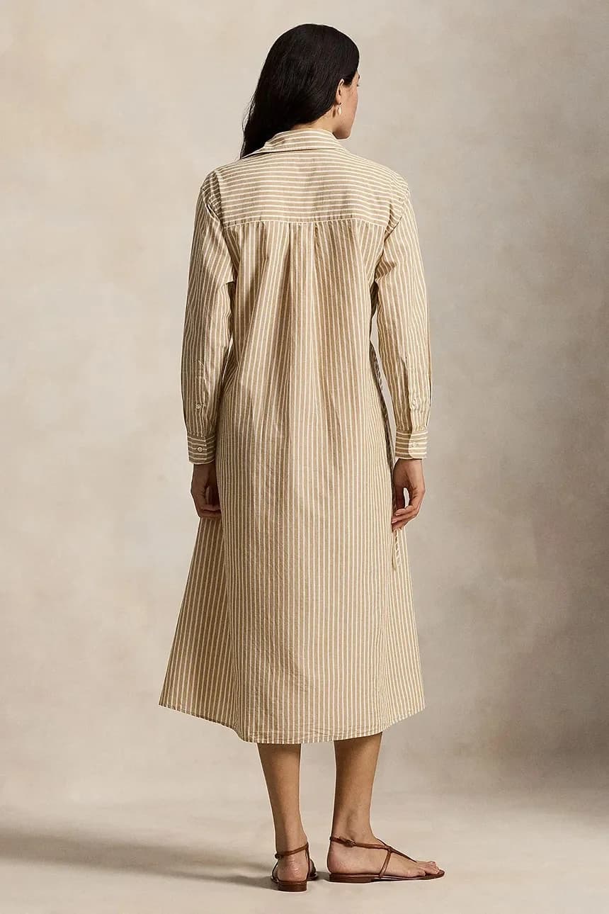 Платье из смесового льна - фото 2