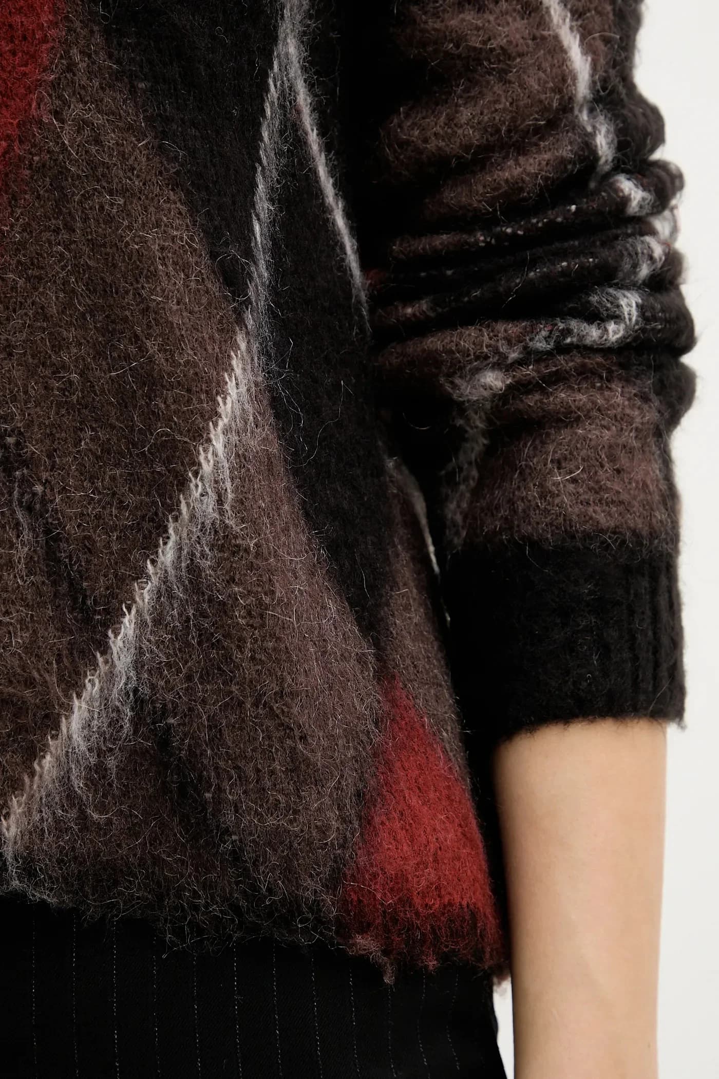 Свитер с мохером - фото 5