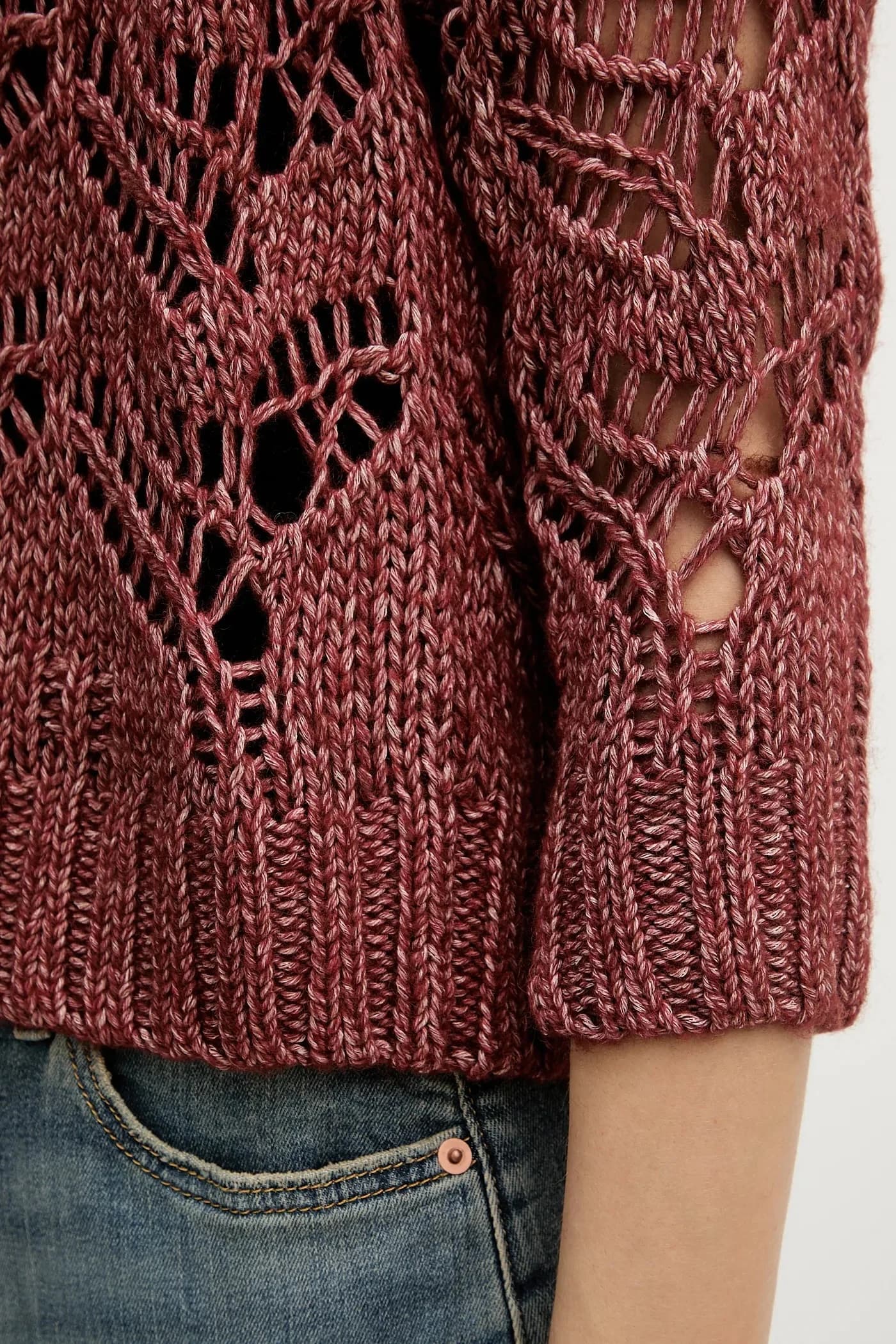 Свитер из смесовой шерсти - фото 5