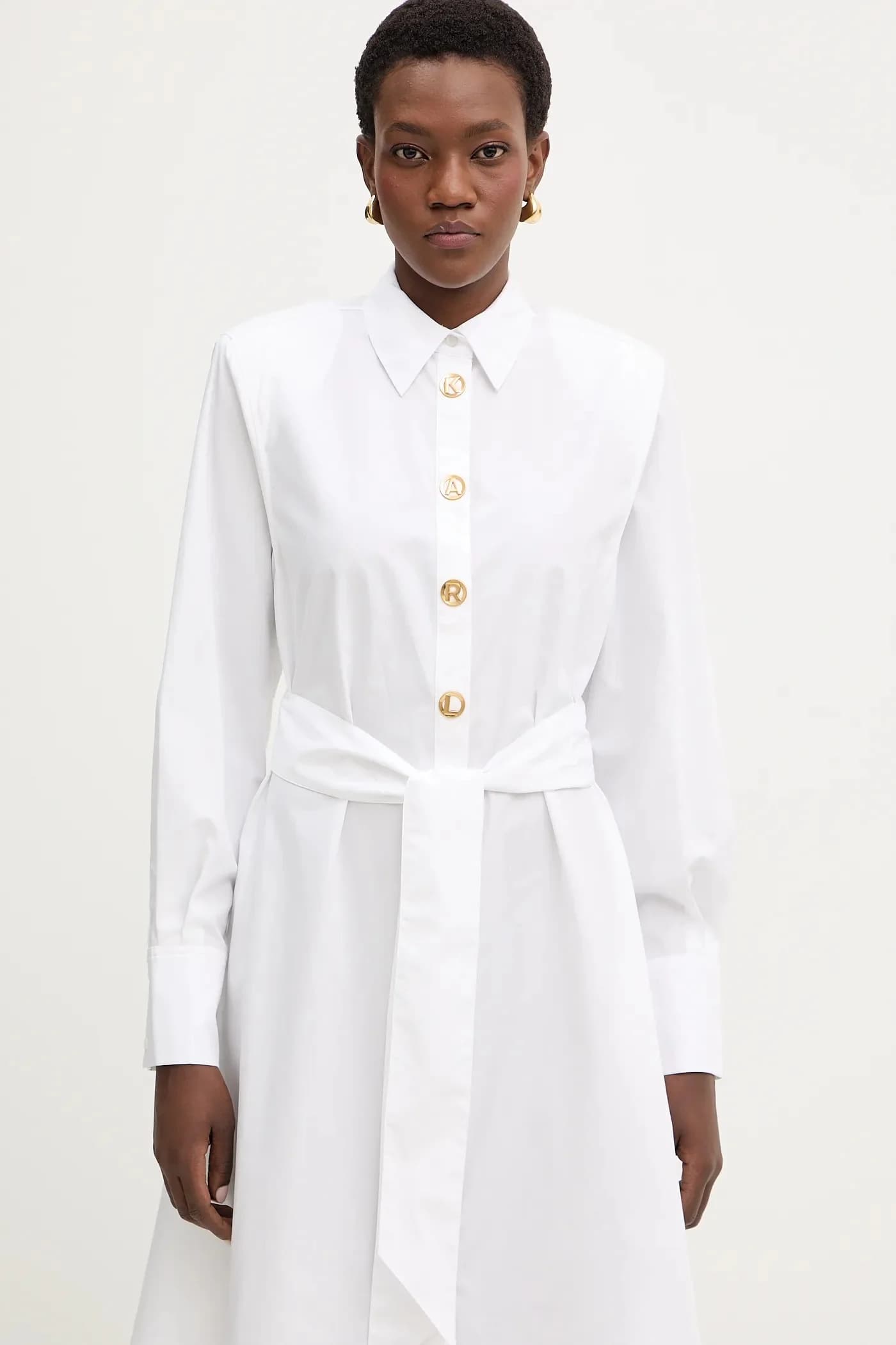 Хлопковое платье - фото 4