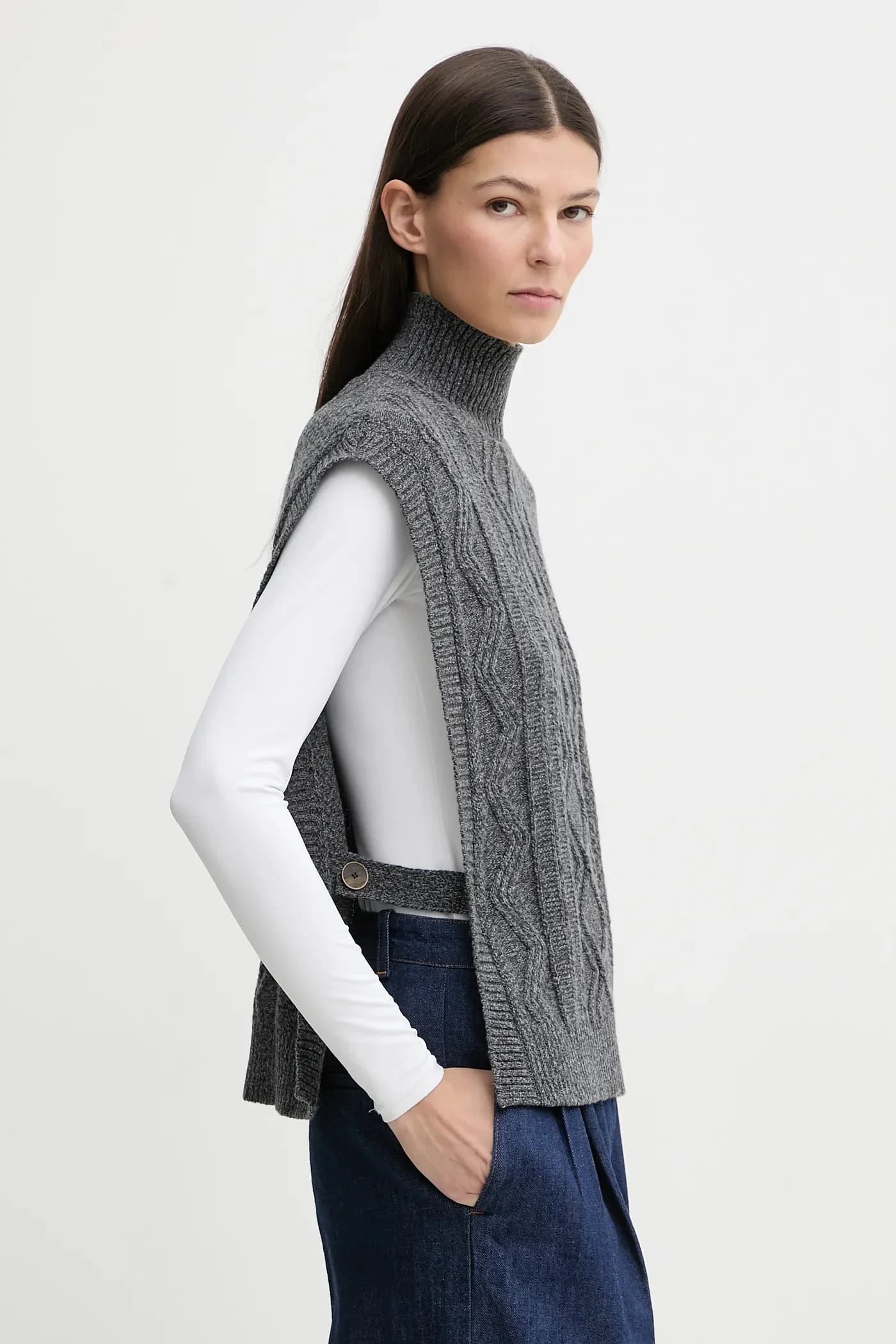 Шерстяной жилет Cameron - фото 4