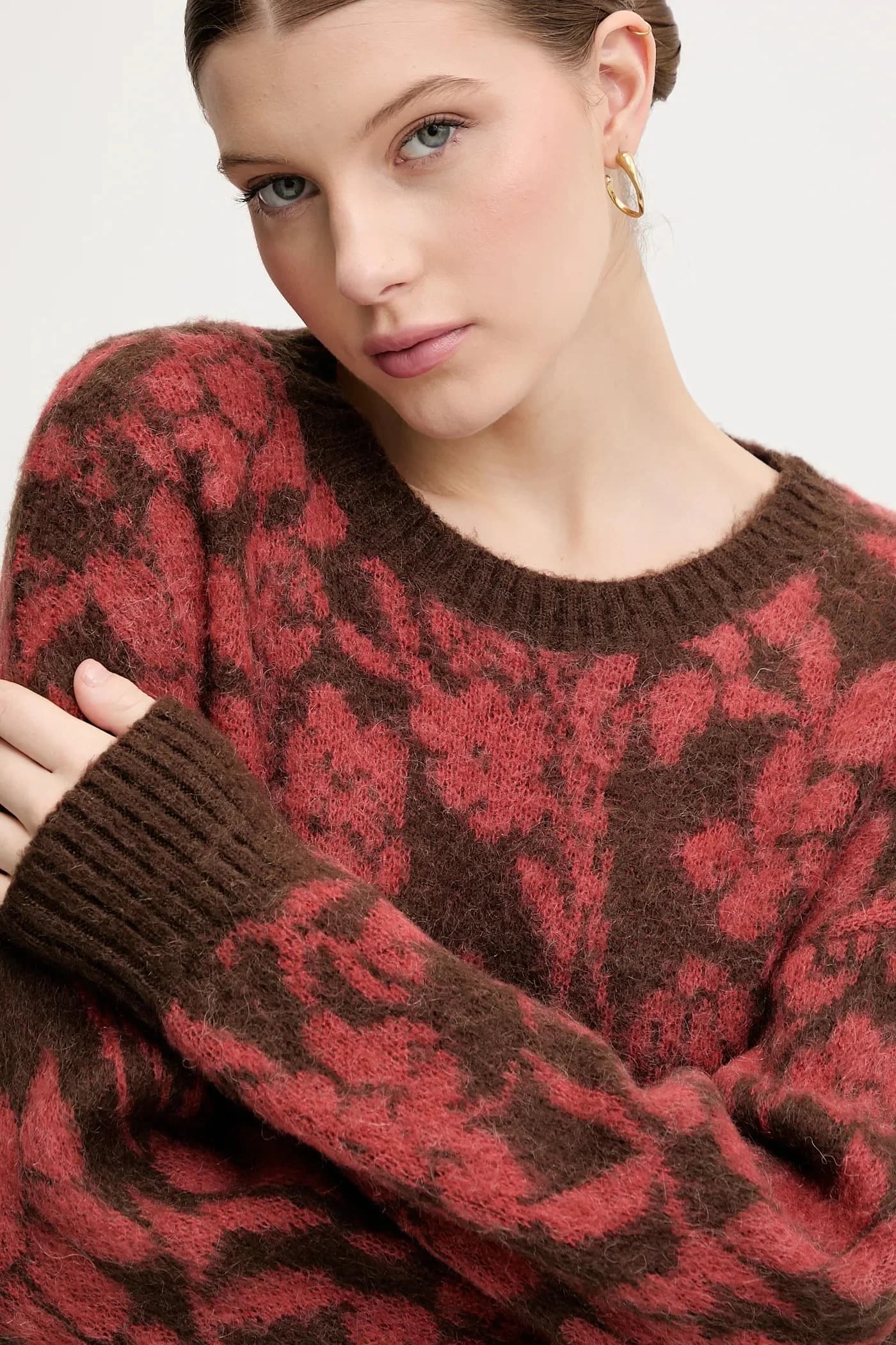 Свитер с мохером - фото 4