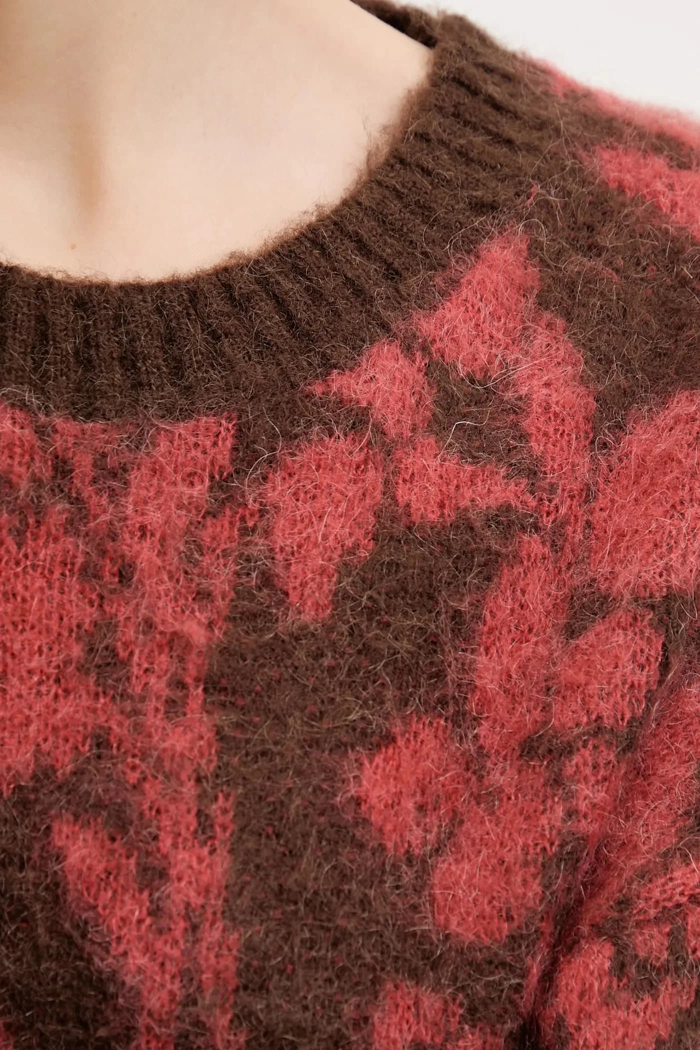 Свитер с мохером - фото 5