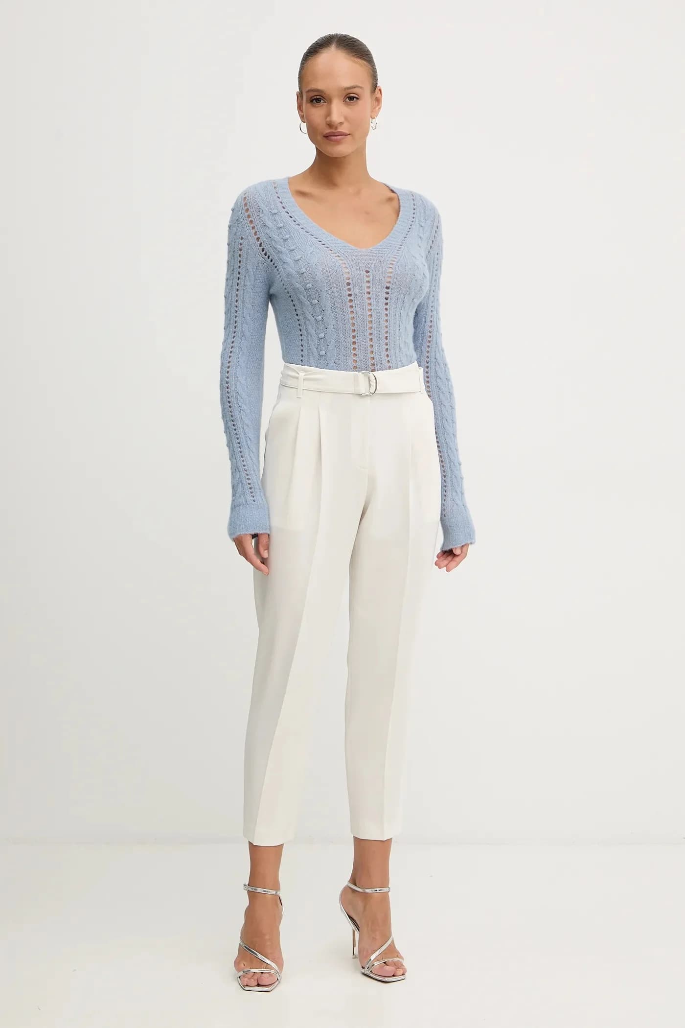 Свитер из смесовой шерсти - фото 2