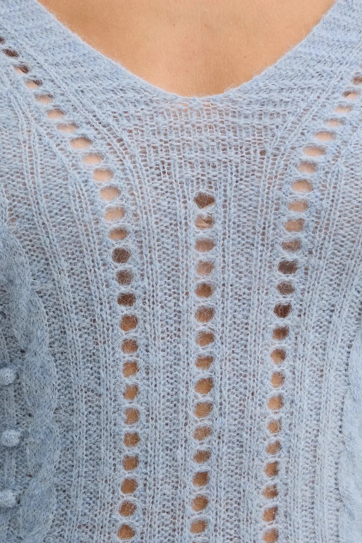 Свитер из смесовой шерсти - фото 6