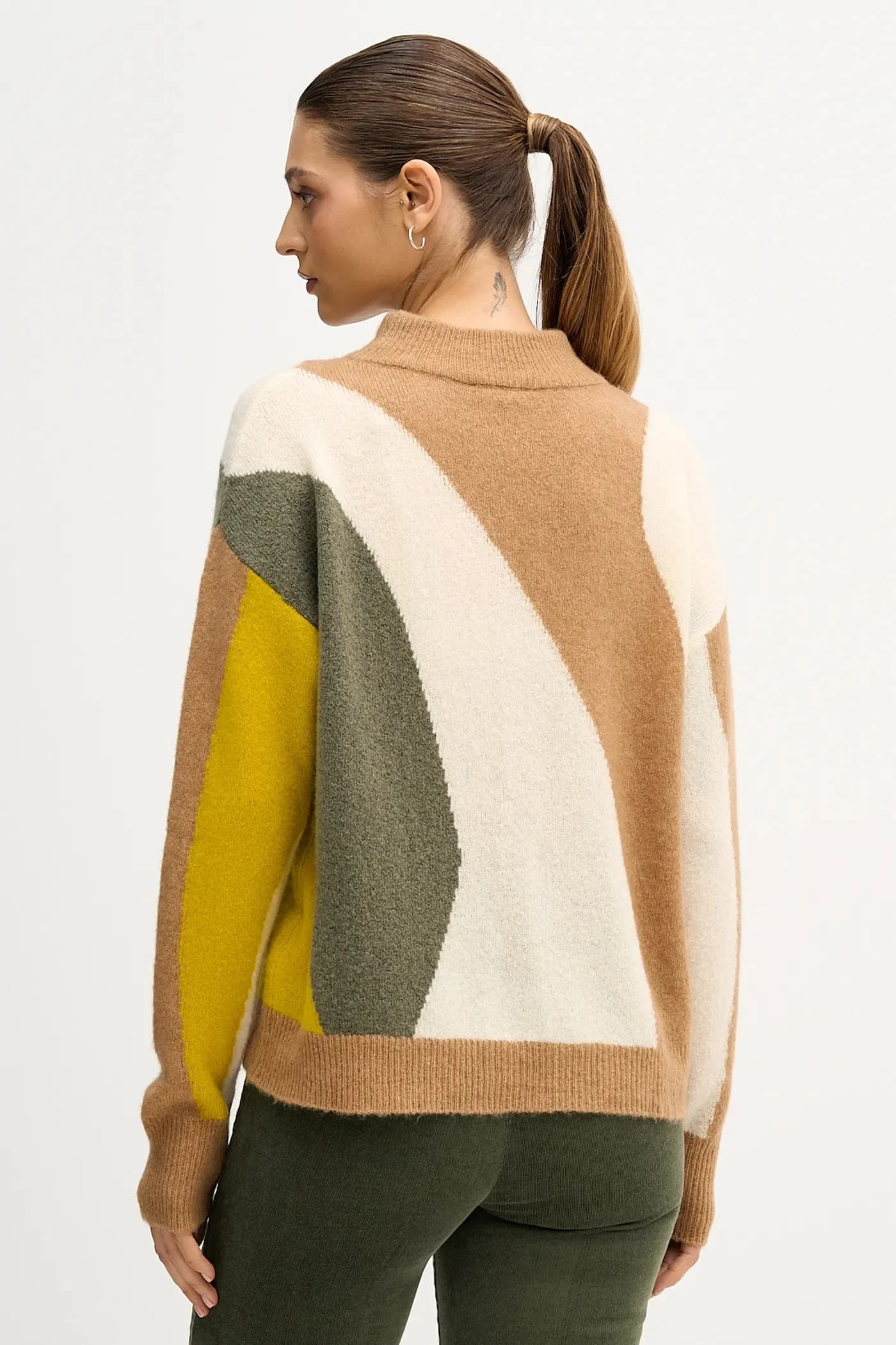 Свитер из смесовой шерсти - фото 3