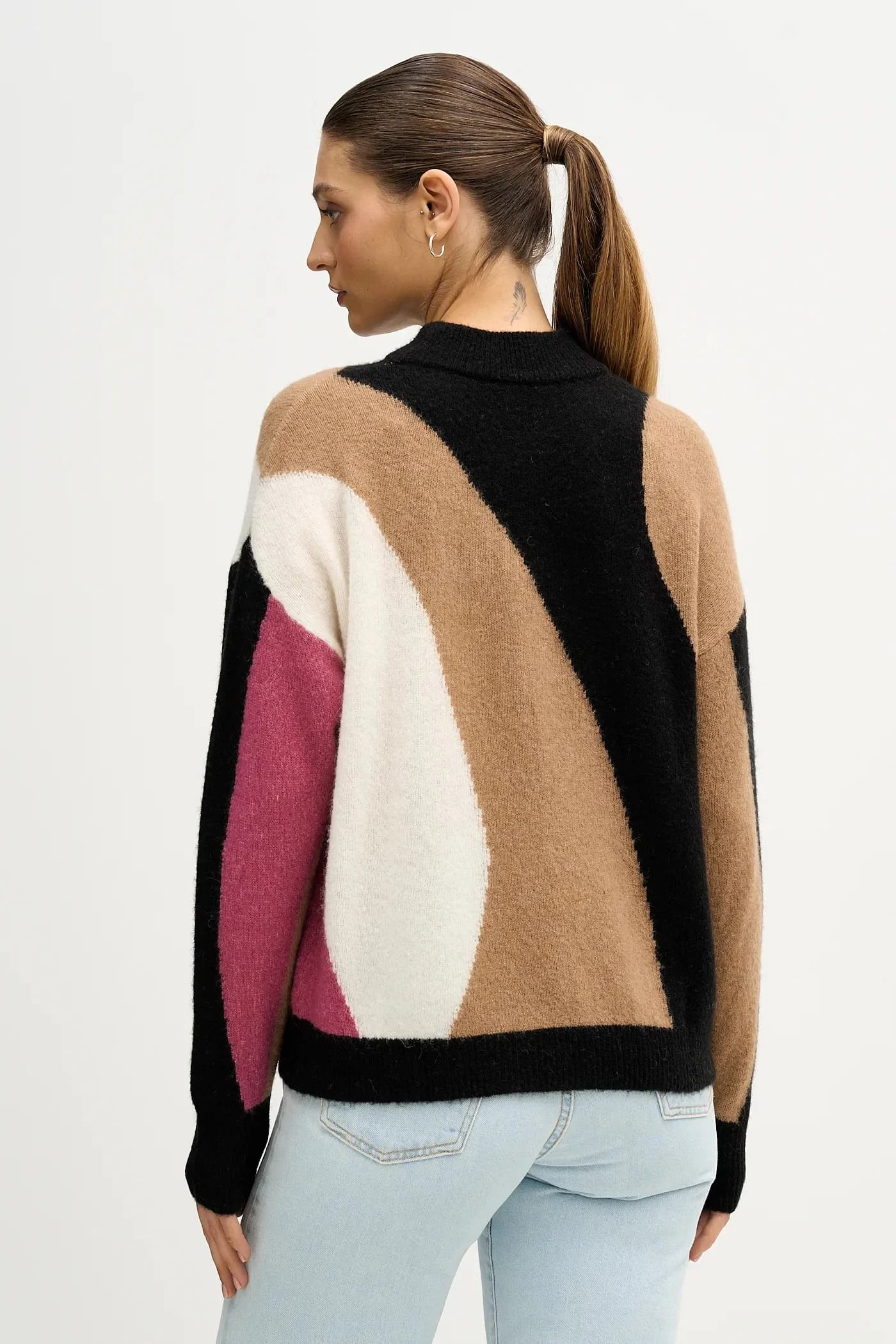 Свитер из смесовой шерсти - фото 3