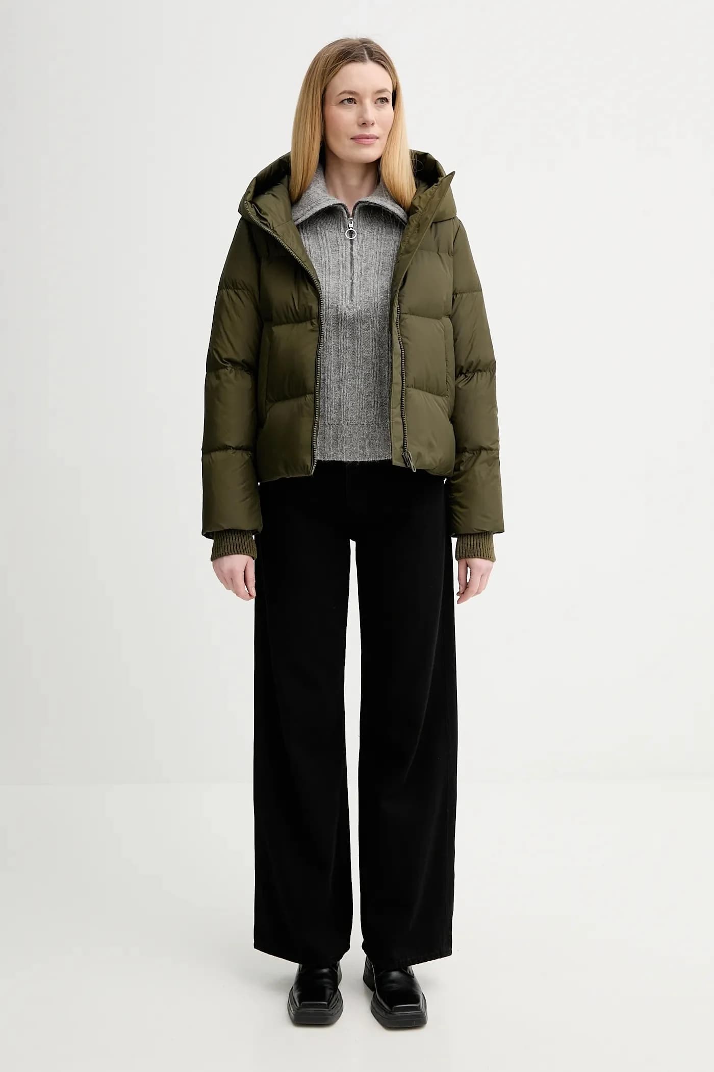 Свитер из смесовой шерсти - фото 2