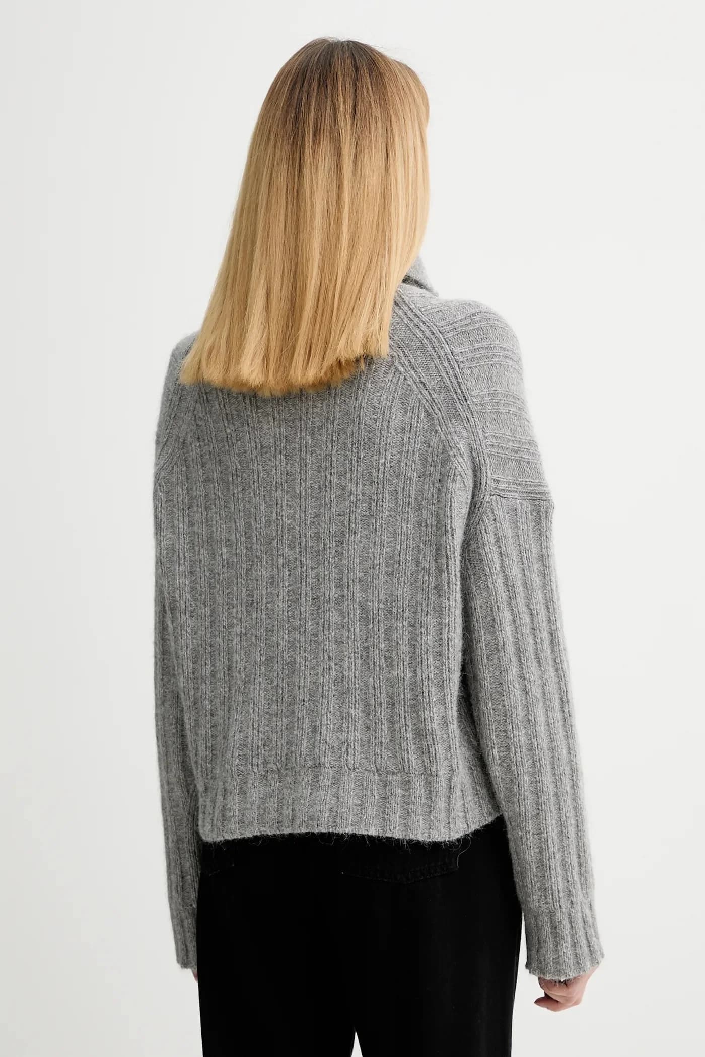 Свитер из смесовой шерсти - фото 3