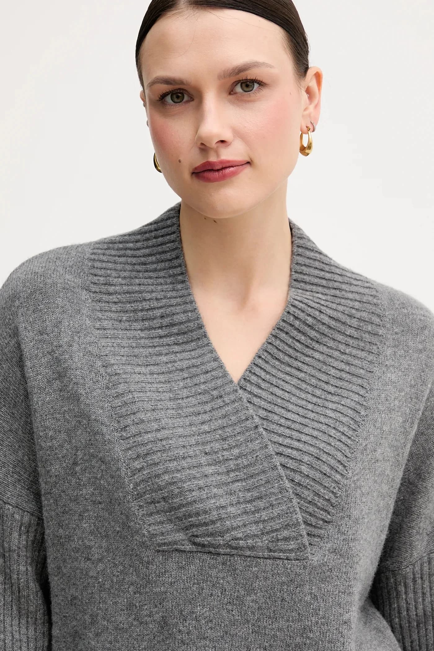 Свитер из смесовой шерсти - фото 4