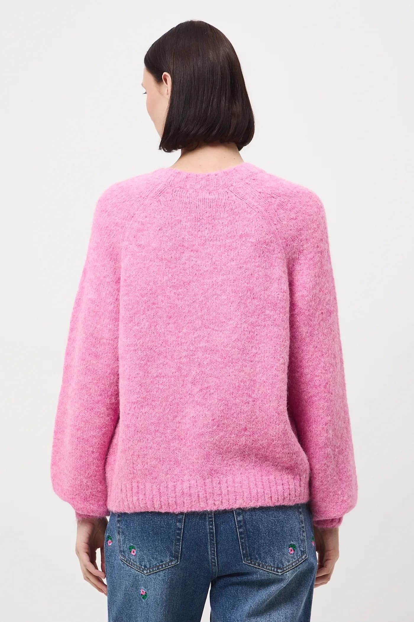 Свитер из шерсти альпаки - фото 4