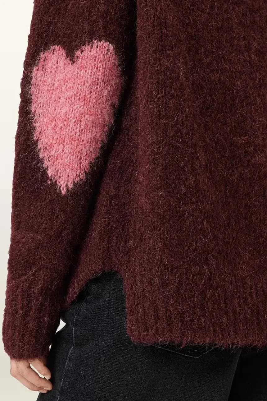 LUVHEART шерстяной свитер - фото 3