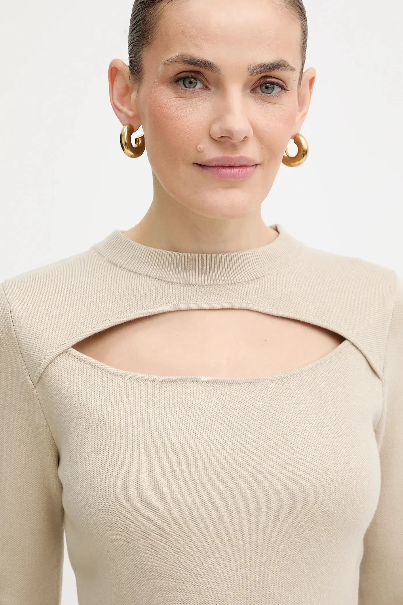 Платье CORALINE из смесовой шерсти - фото 4