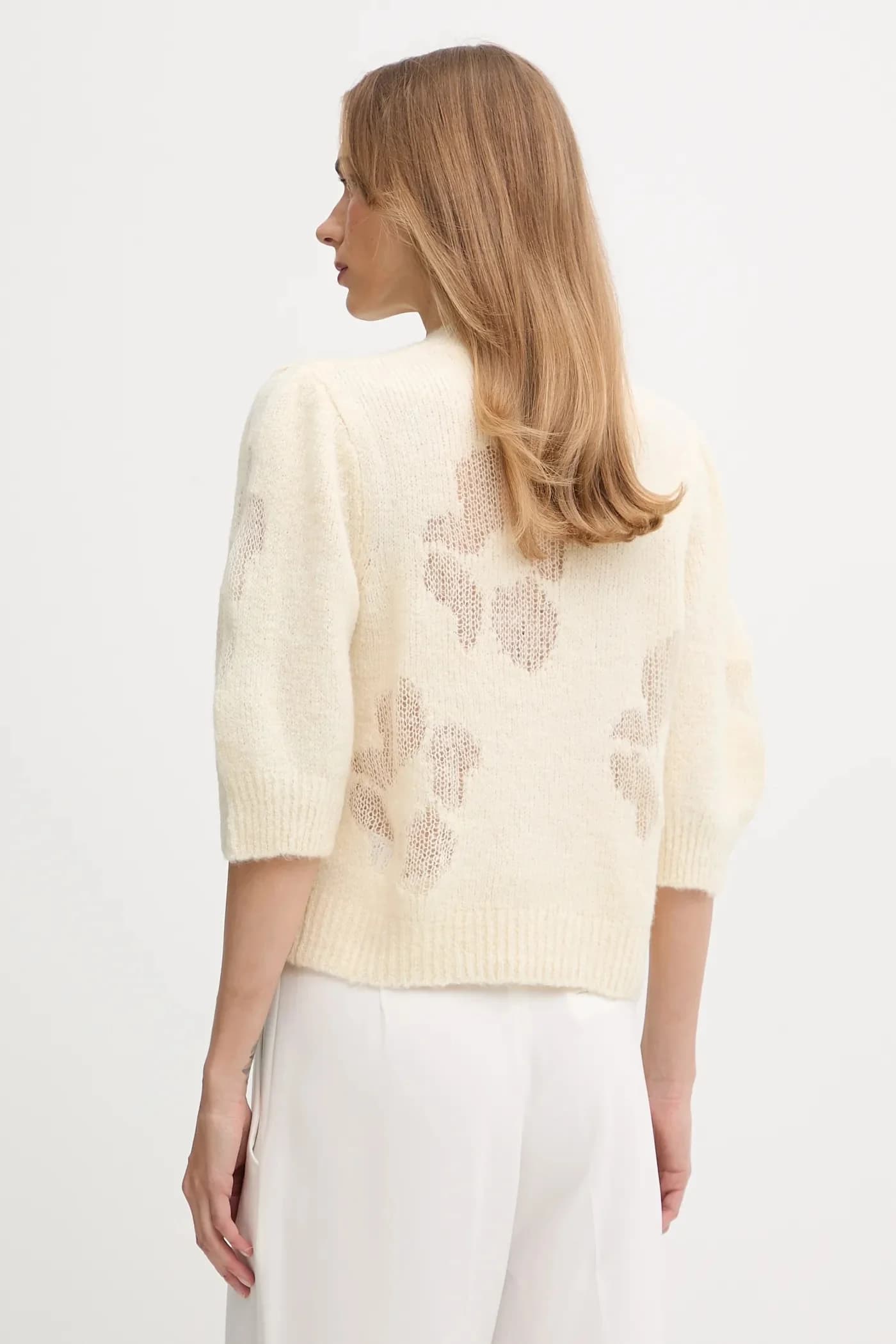 Свитер из смесовой шерсти - фото 3