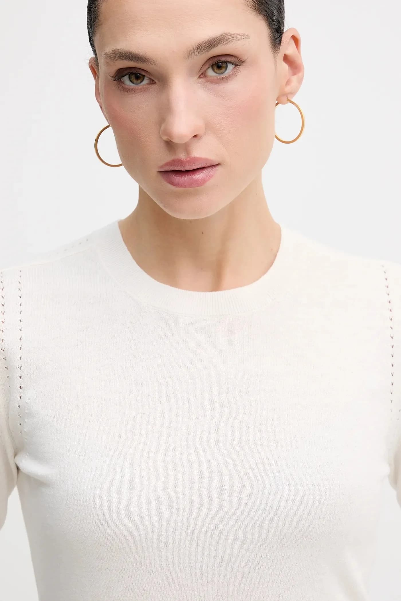 Свитер из смесовой шерсти - фото 4