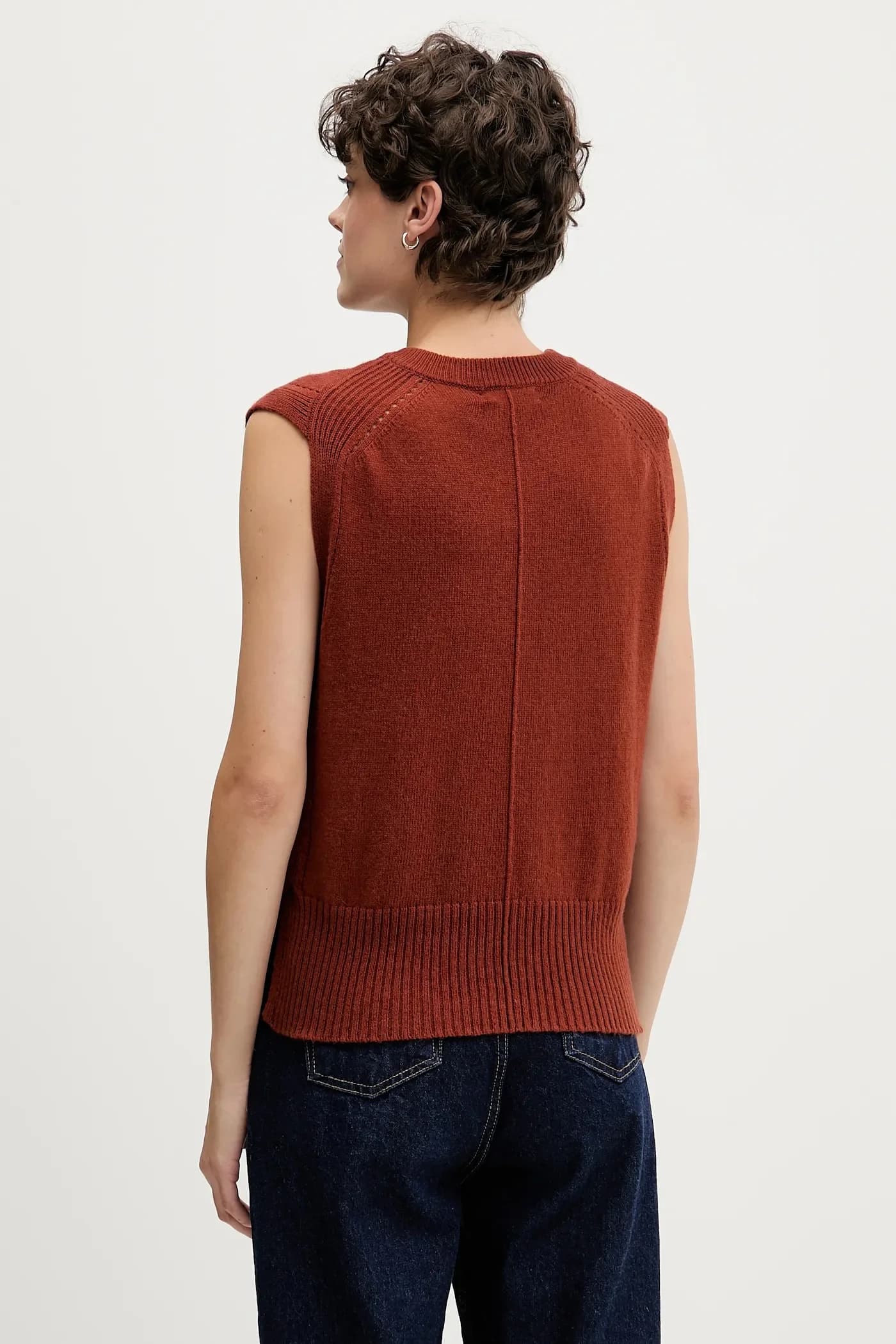 Жилет с добавлением шерсти - фото 3