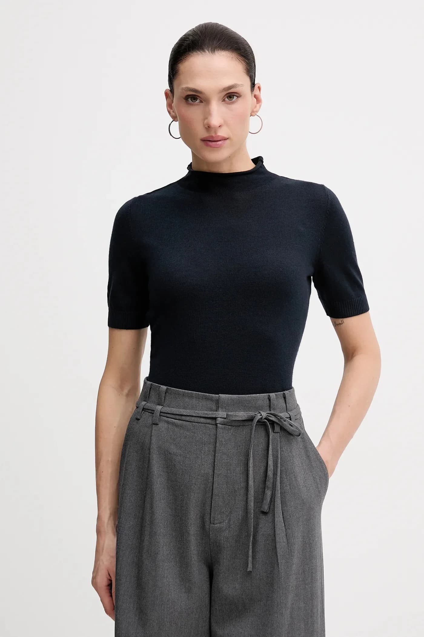 Свитер из смесовой шерсти