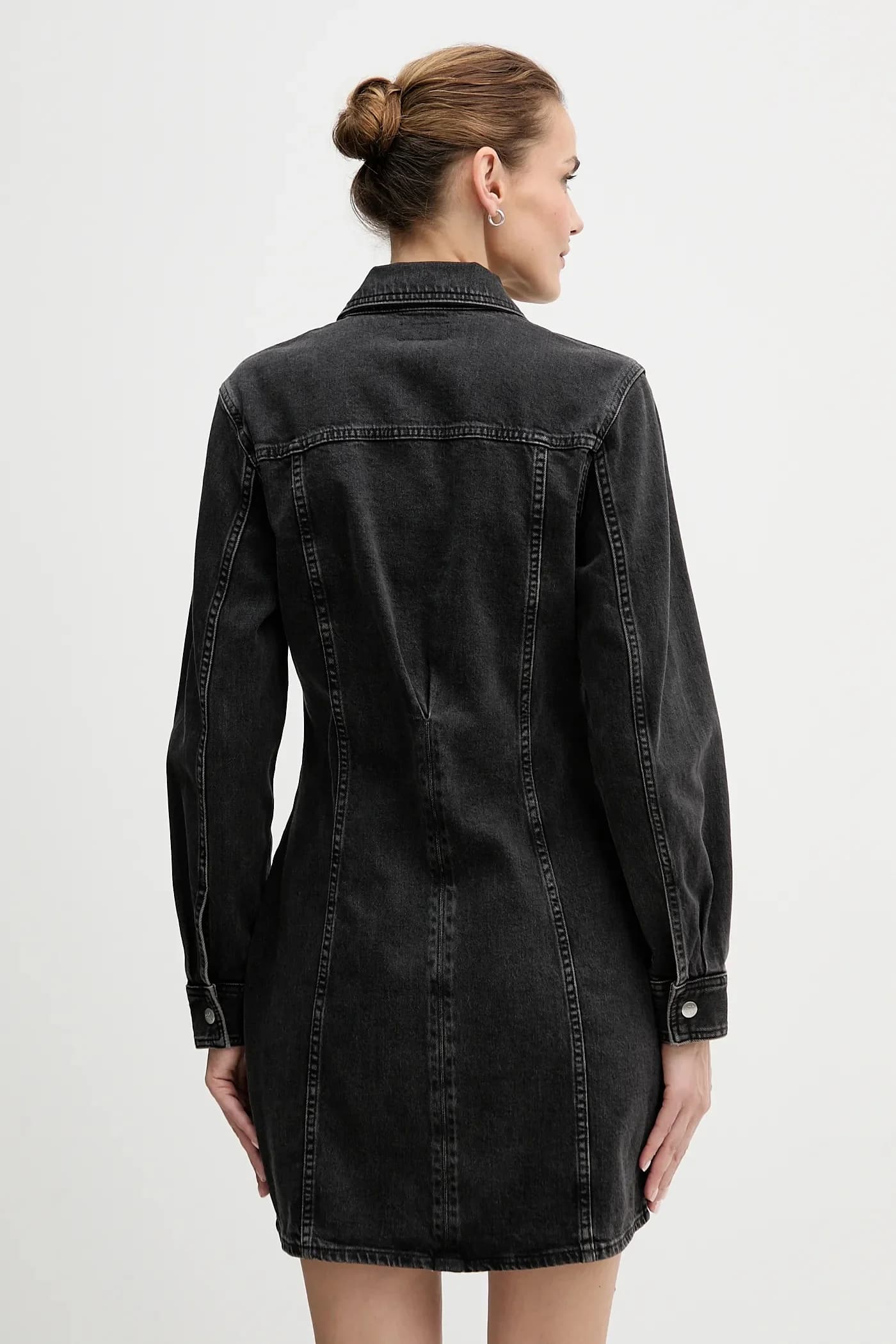 Джинсовое платье - фото 3