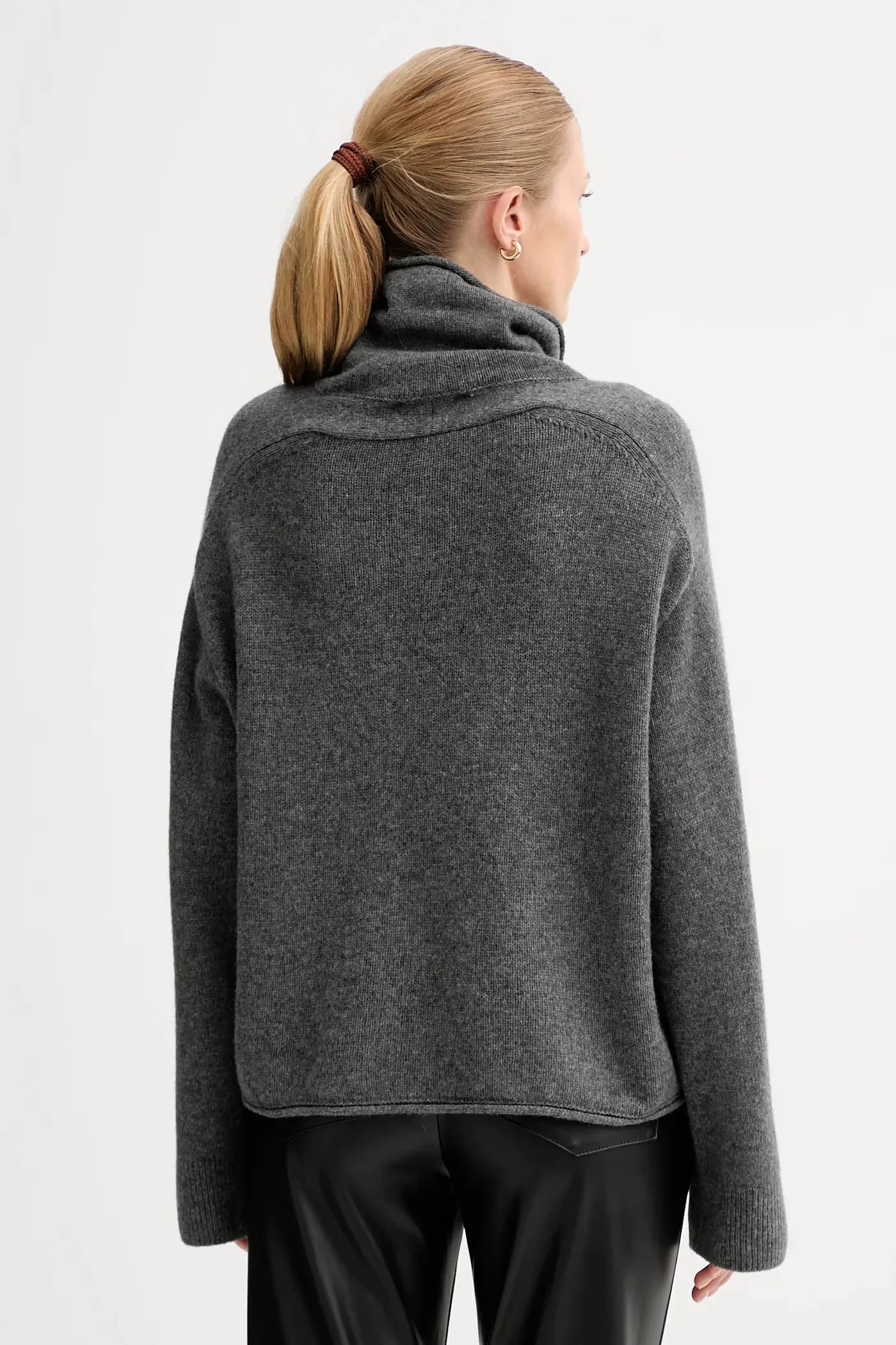 Свитер из смесовой шерсти - фото 3