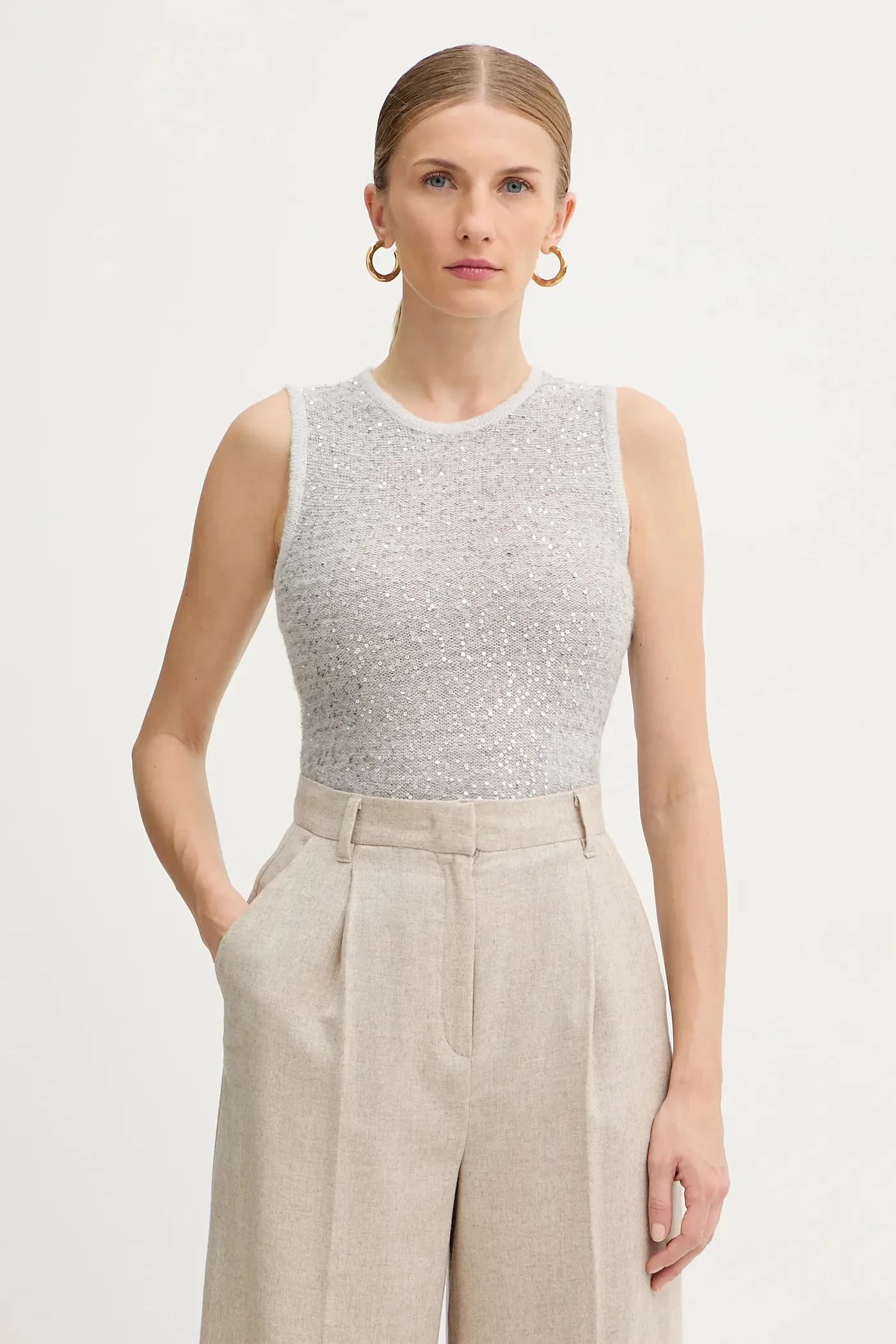 Жилет с добавлением шерсти