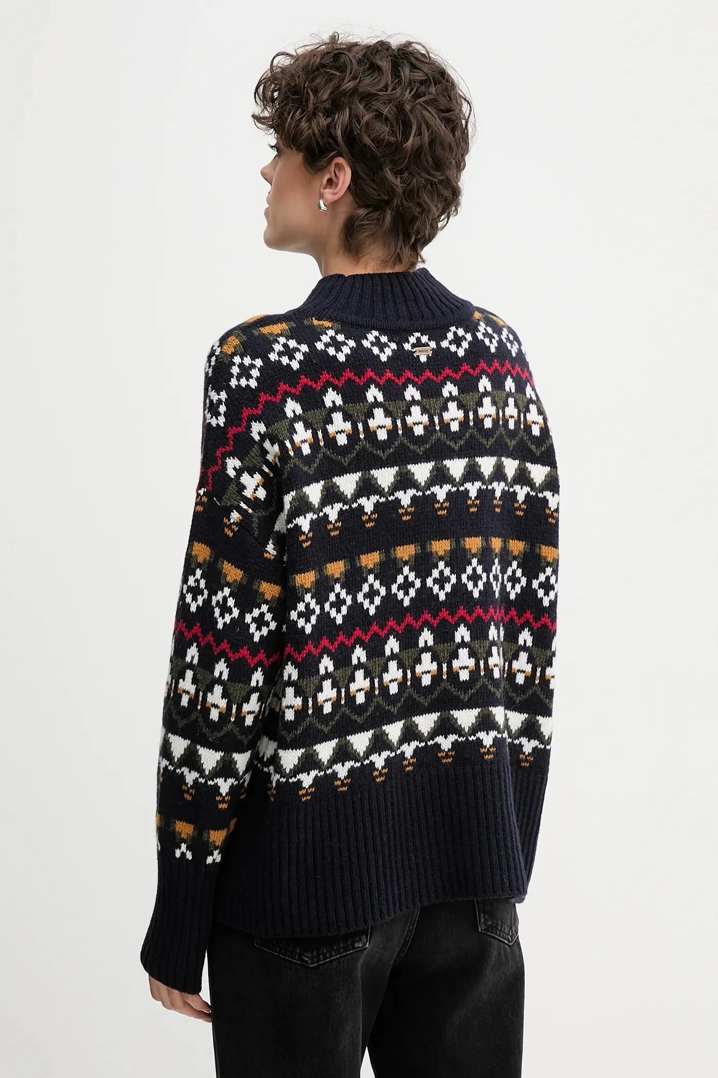 Свитер из смесовой шерсти - фото 3