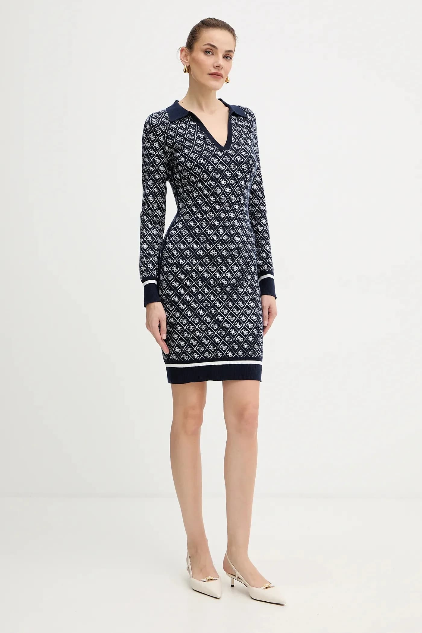 Платье AUBREY из смесовой шерсти - фото 2