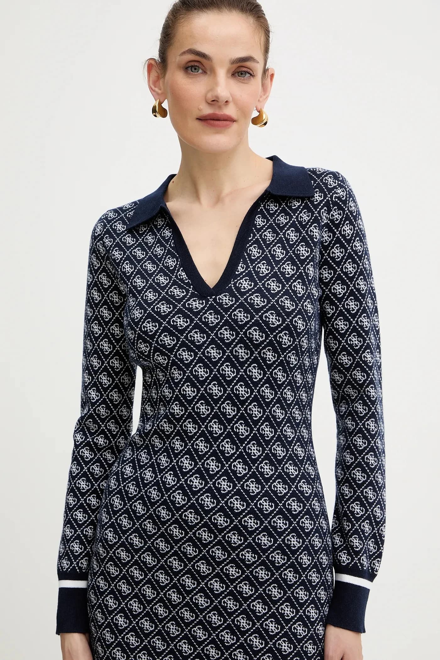 Платье AUBREY из смесовой шерсти - фото 4