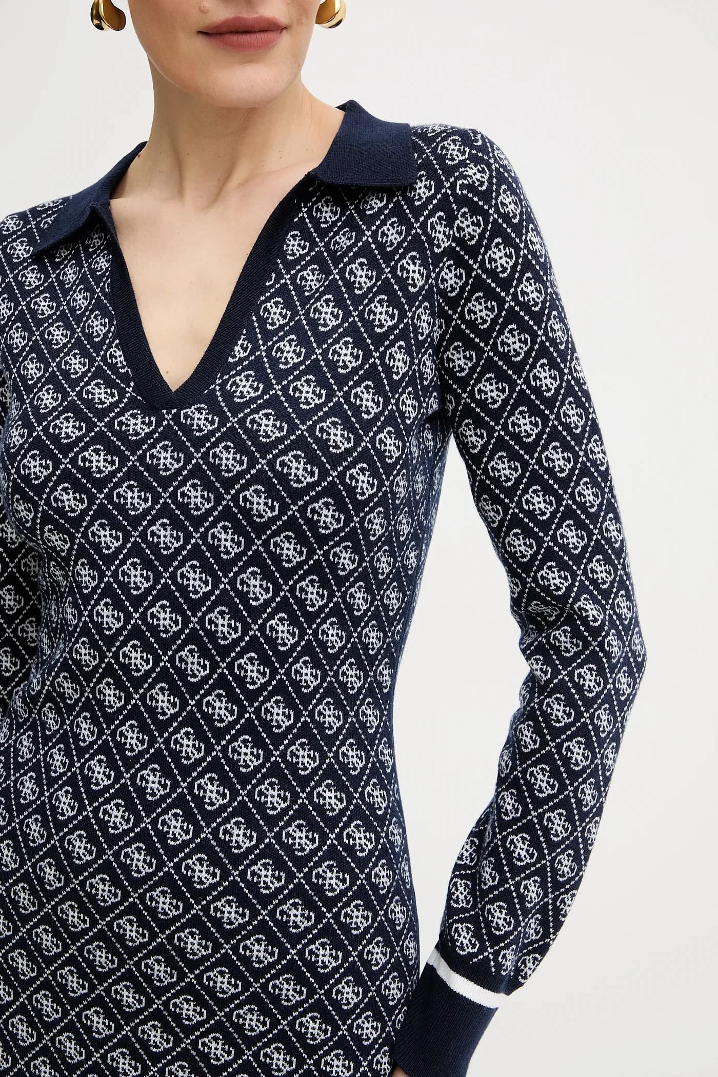 Платье AUBREY из смесовой шерсти - фото 5