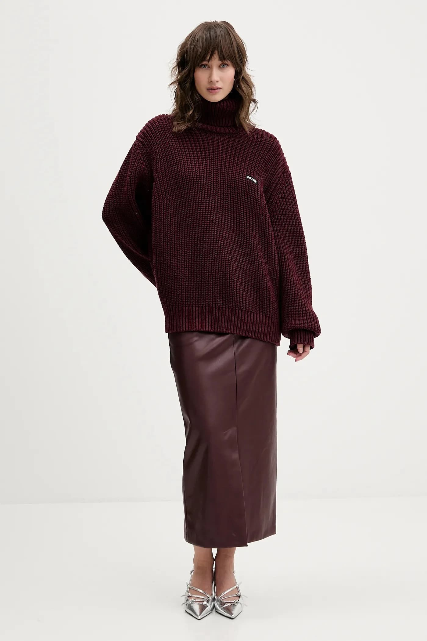 Свитер из смесовой шерсти - фото 2