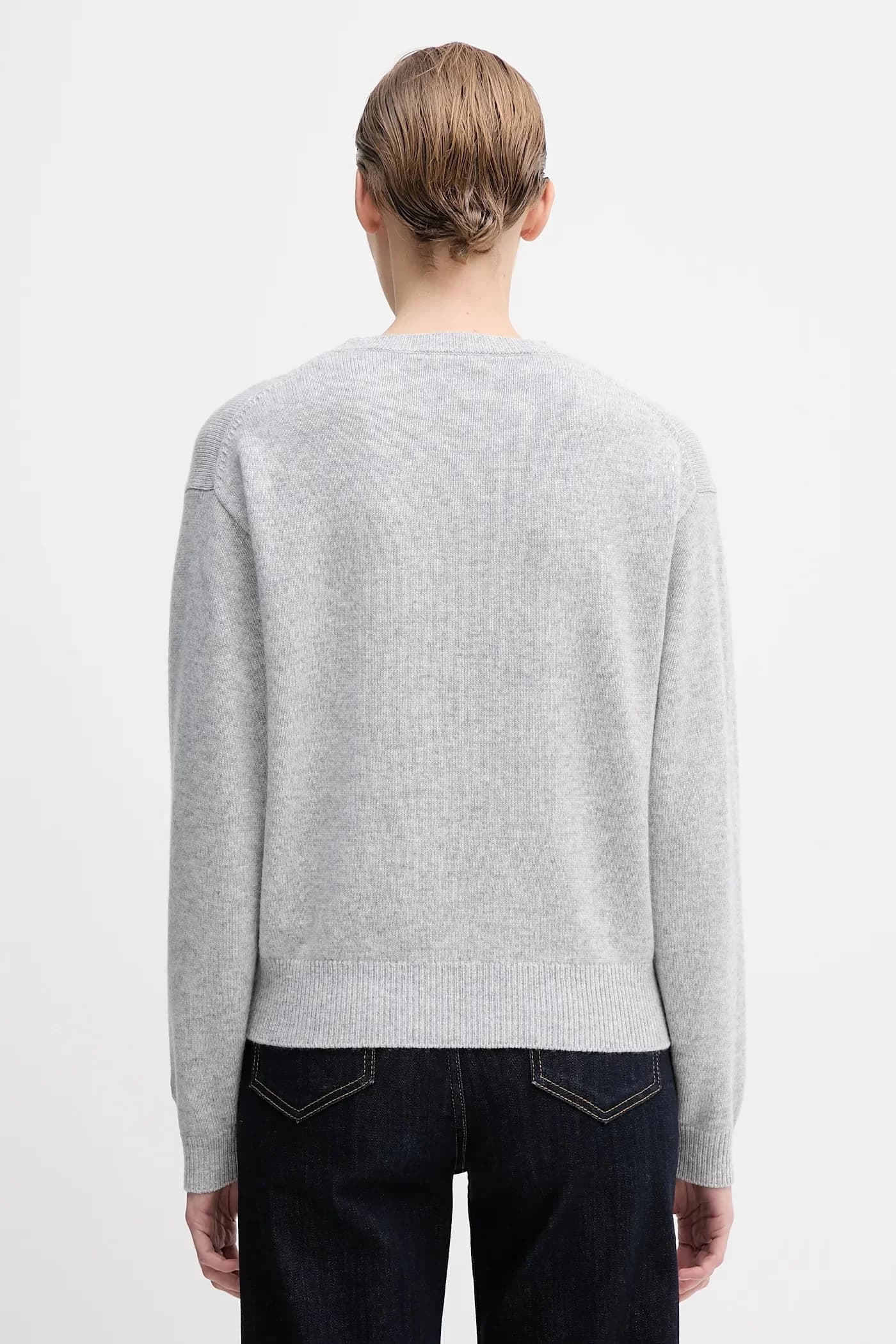 Свитер из смесовой шерсти - фото 3