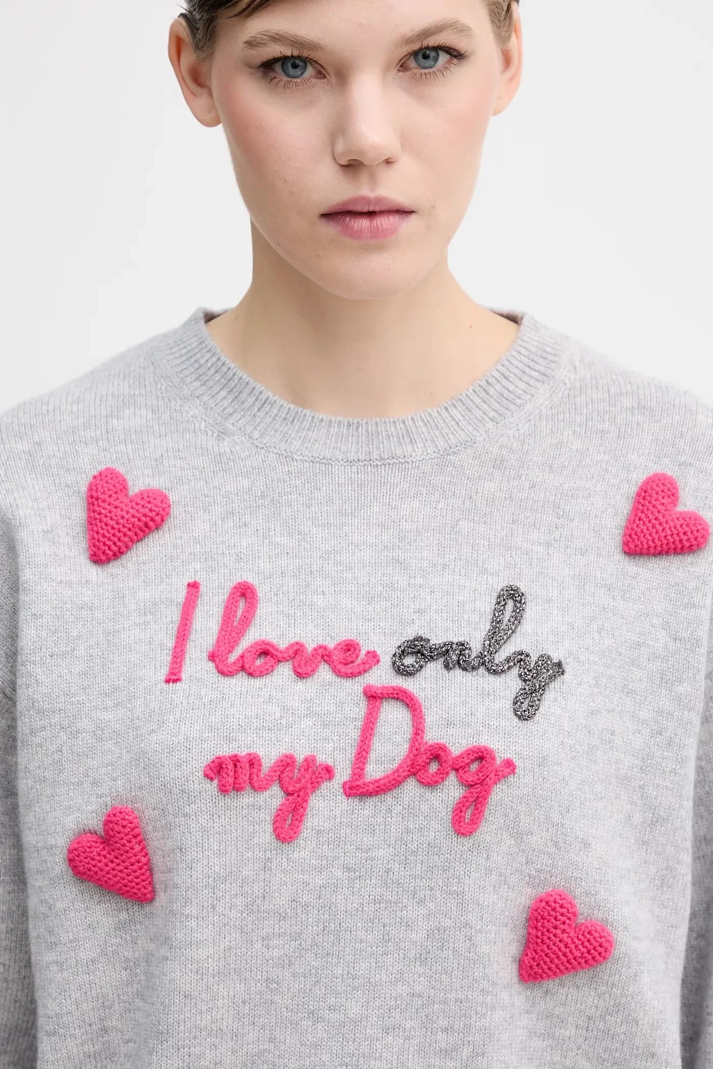 Свитер из смесовой шерсти - фото 4