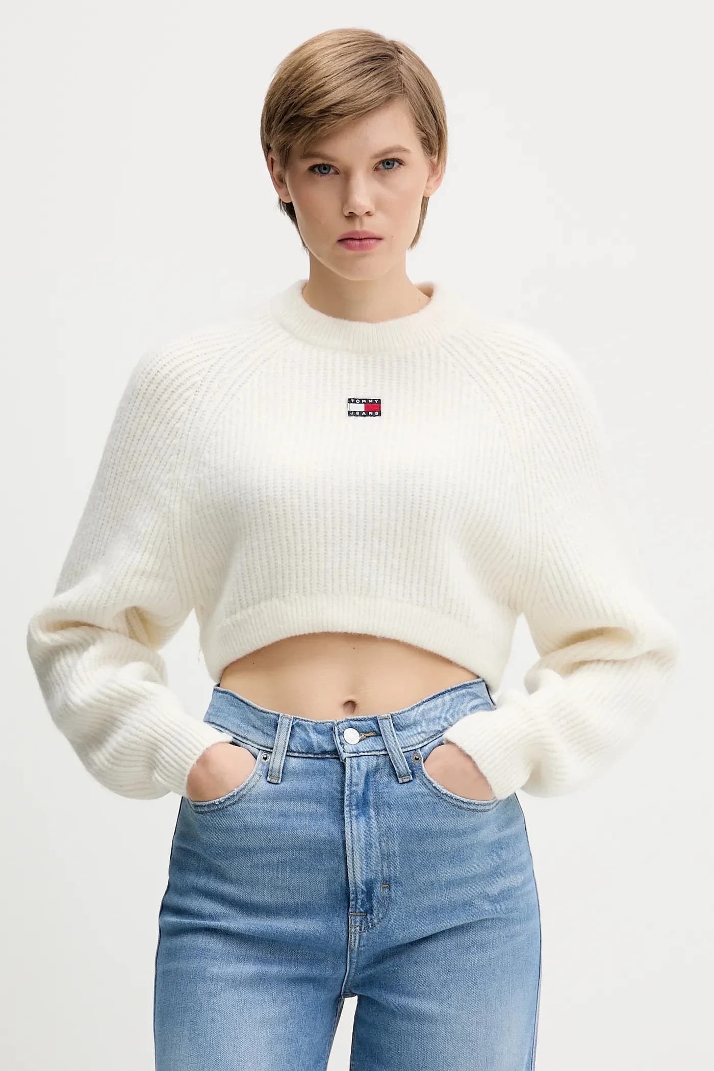 Свитер из смесовой шерсти