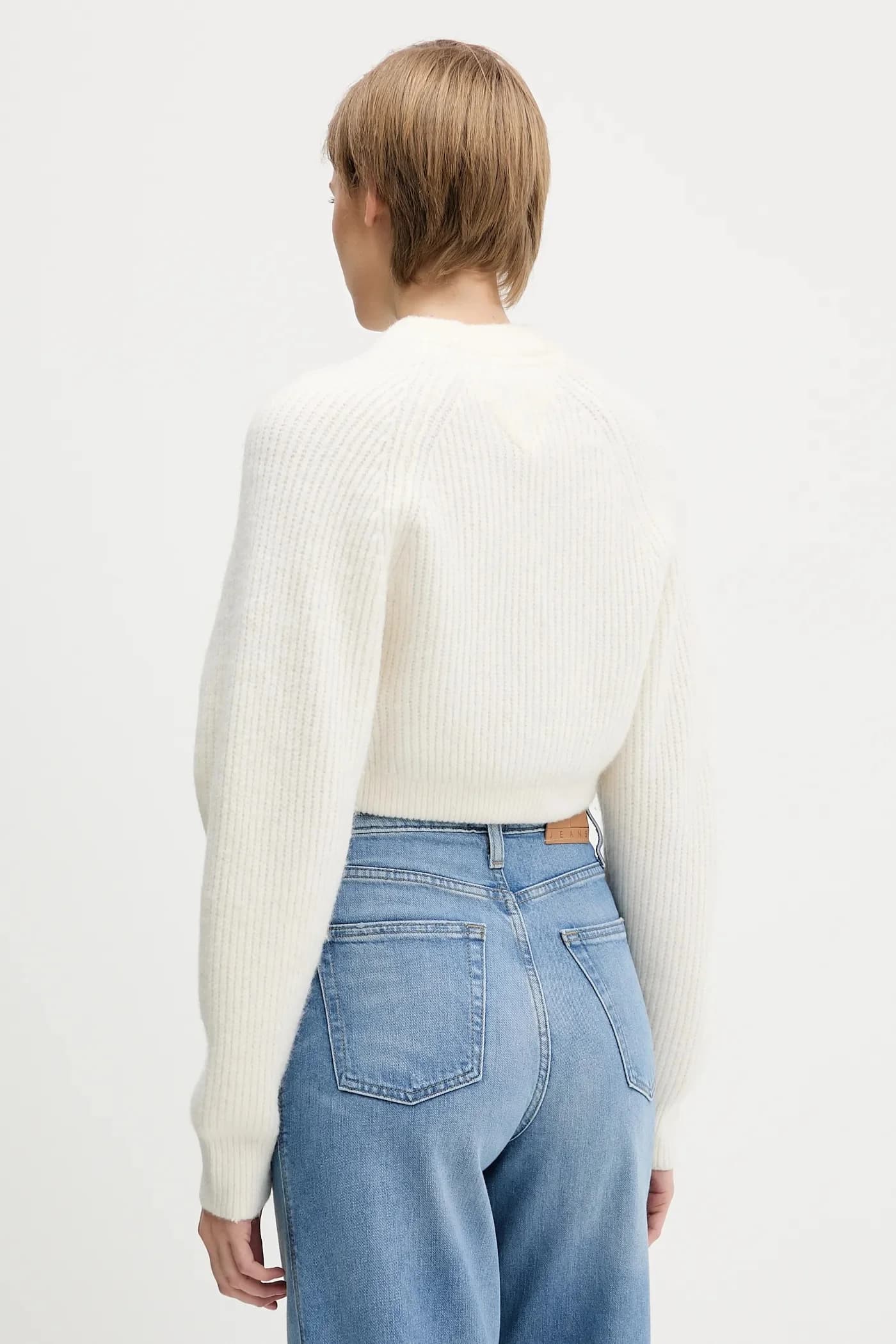 Свитер из смесовой шерсти - фото 3