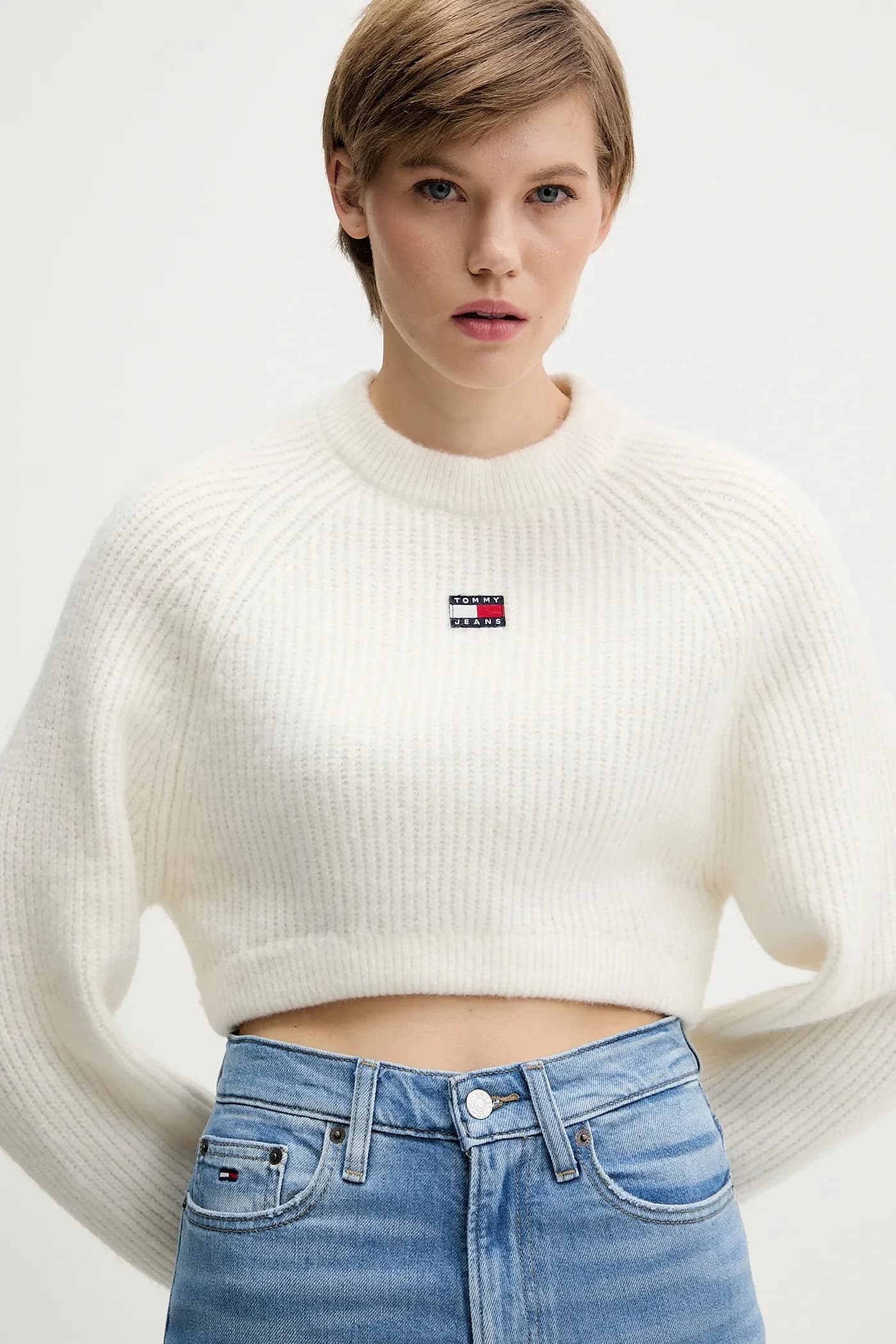 Свитер из смесовой шерсти - фото 4