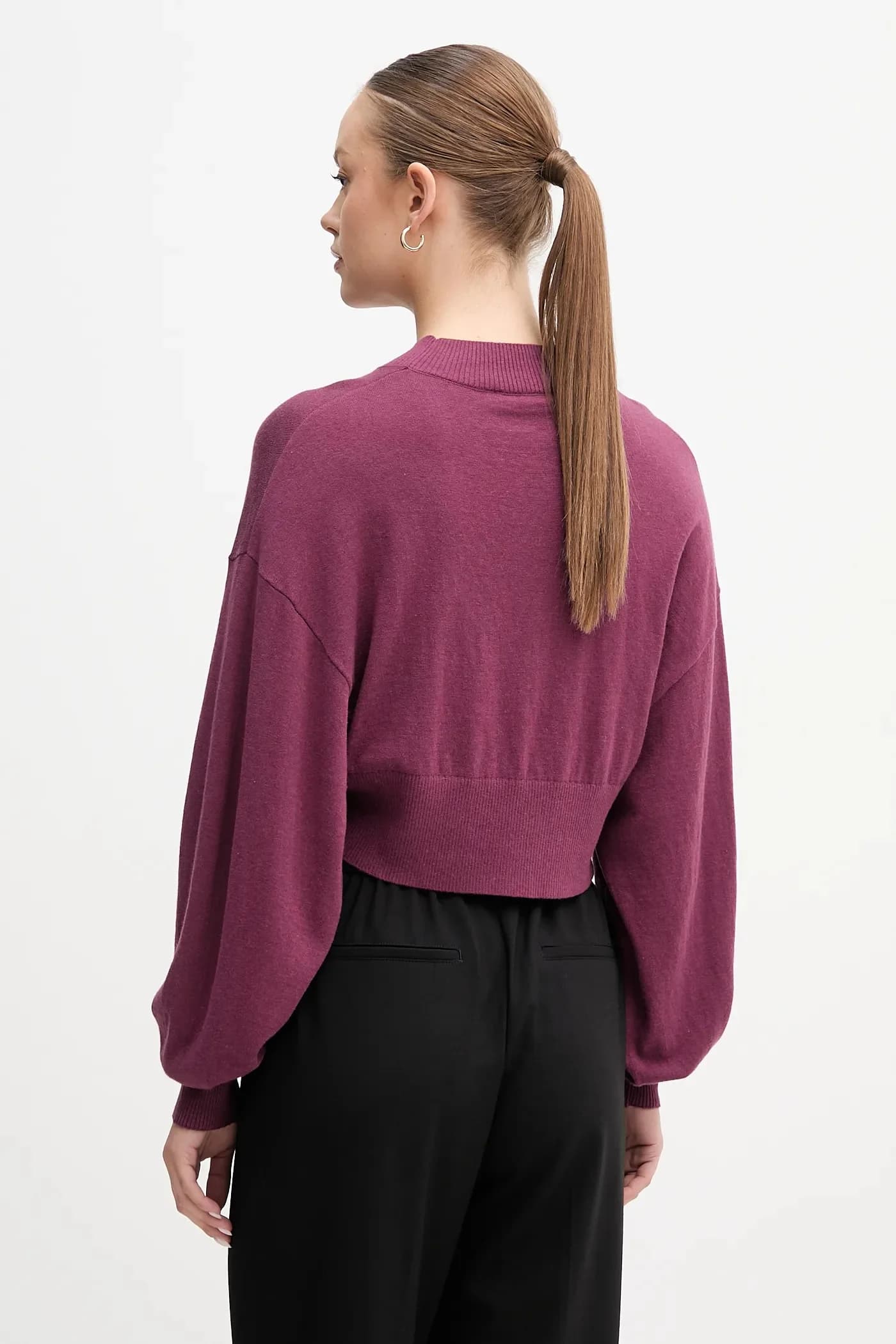 Свитер из смесовой шерсти - фото 3