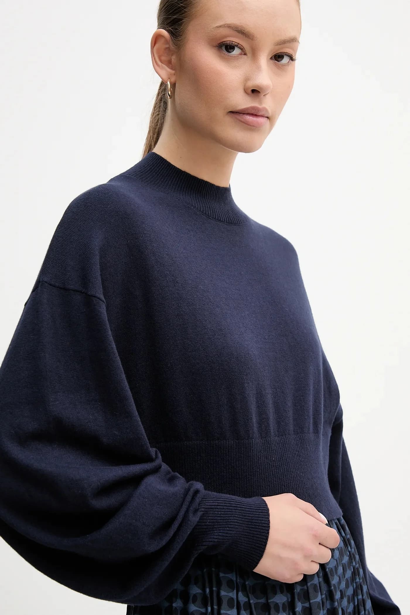 Свитер из смесовой шерсти - фото 4