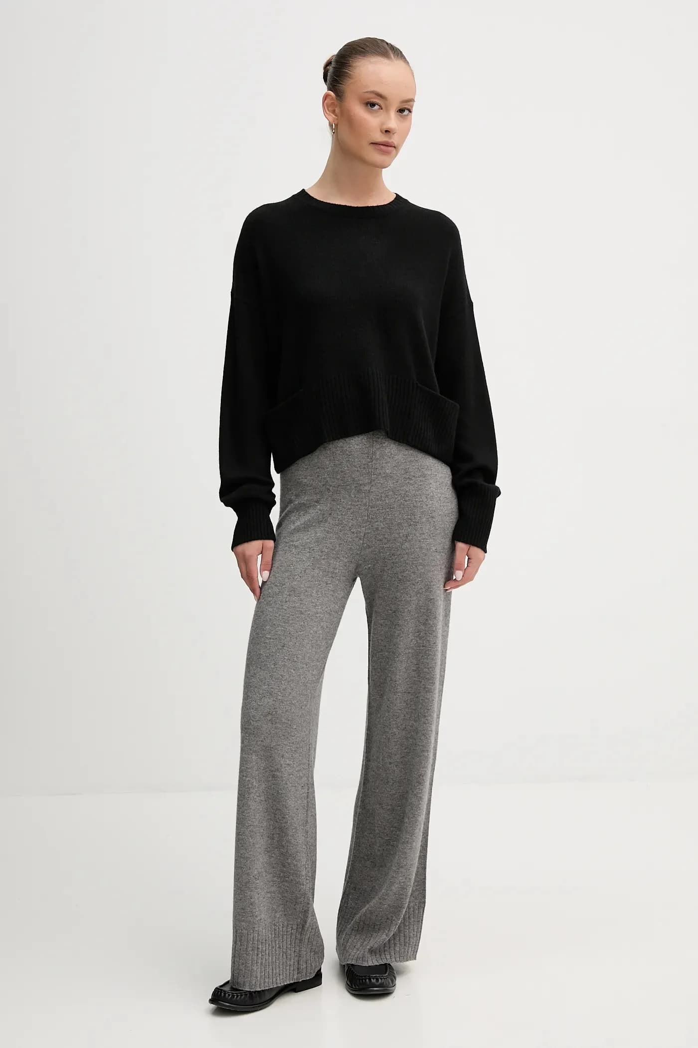 Свитер из смесовой шерсти - фото 2